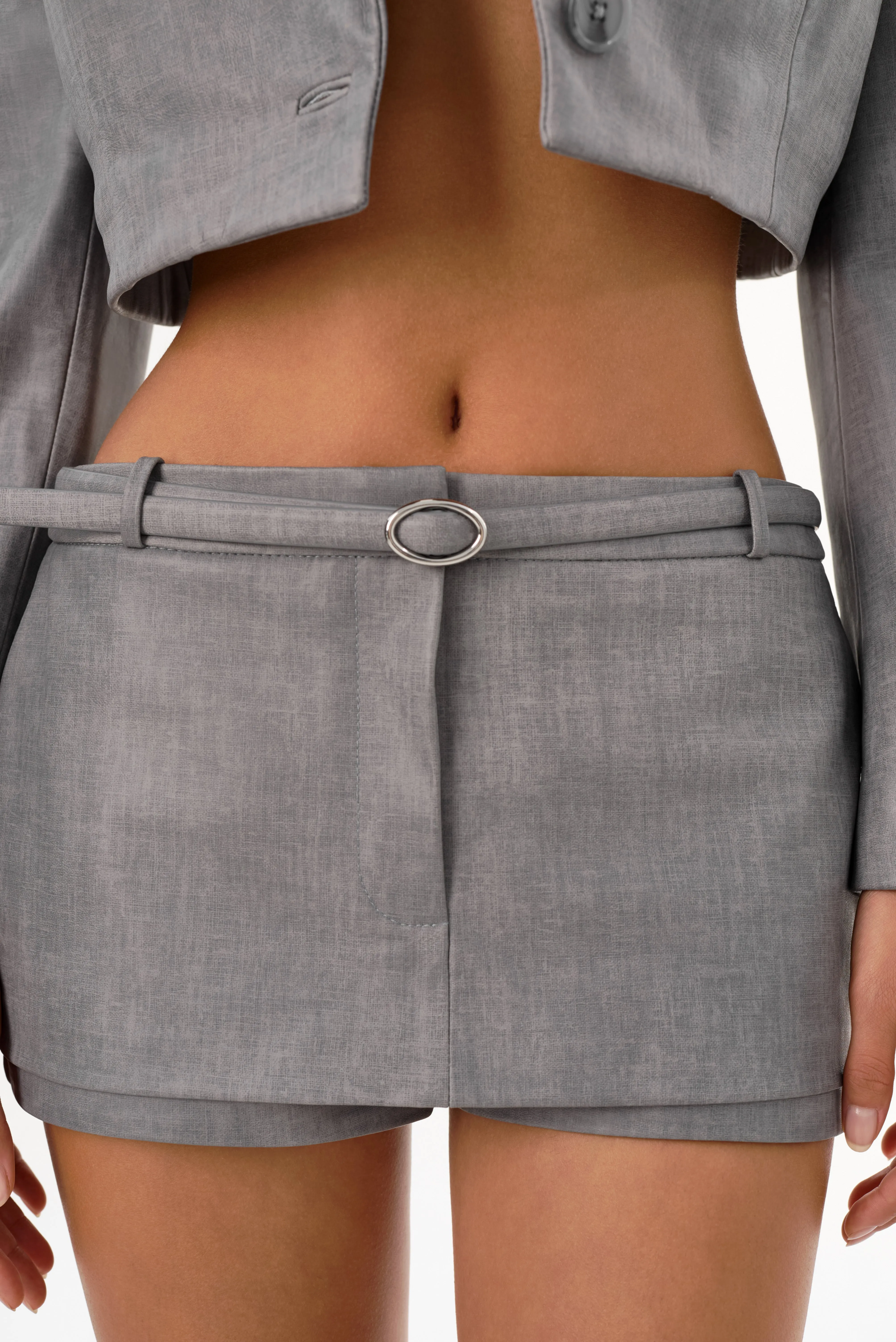 LONNIE | Leather Mini Skort sold by LAMARQUE product image thumbnail 5