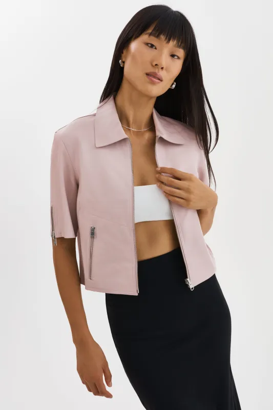 SEVANA | Reversible Leather Jacket made by LAMARQUE