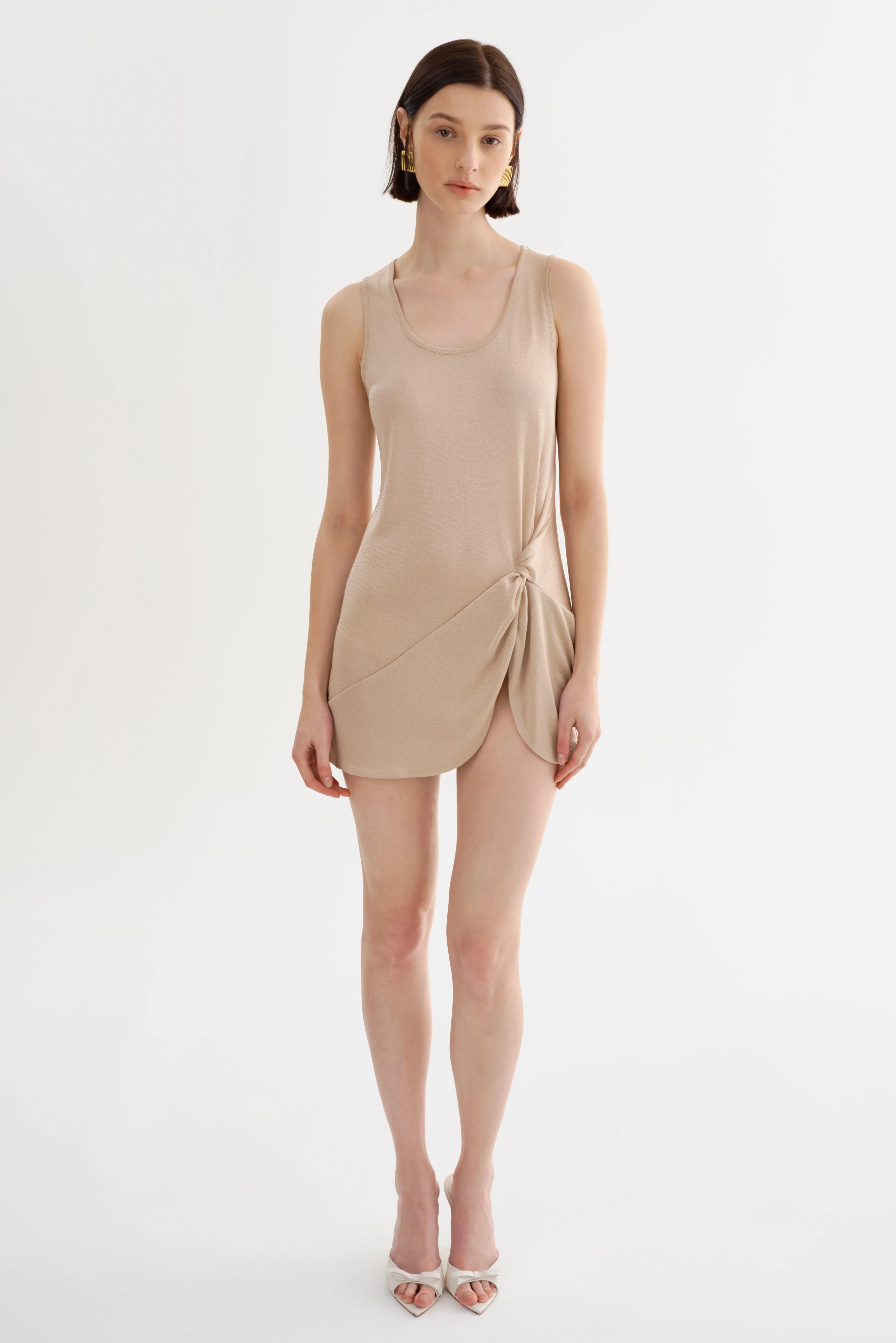 ARAYA | Sleeveless Mini Dress sold by LAMARQUE
