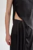 SOLANGE | Satin Draped Cami sold by La Marque
