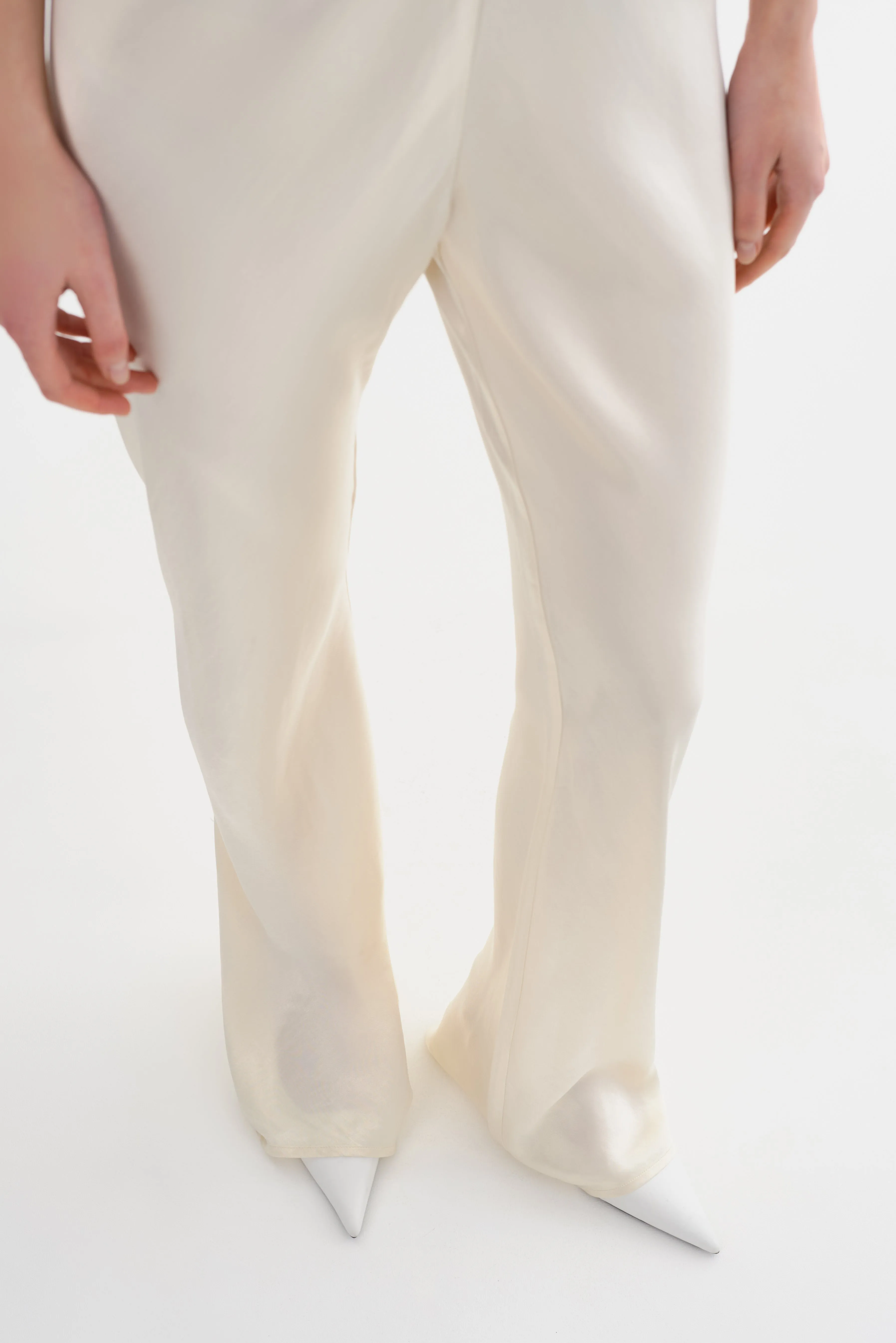 EMILE | Satin Straight Leg Pant sold by La Marque product image thumbnail 3
