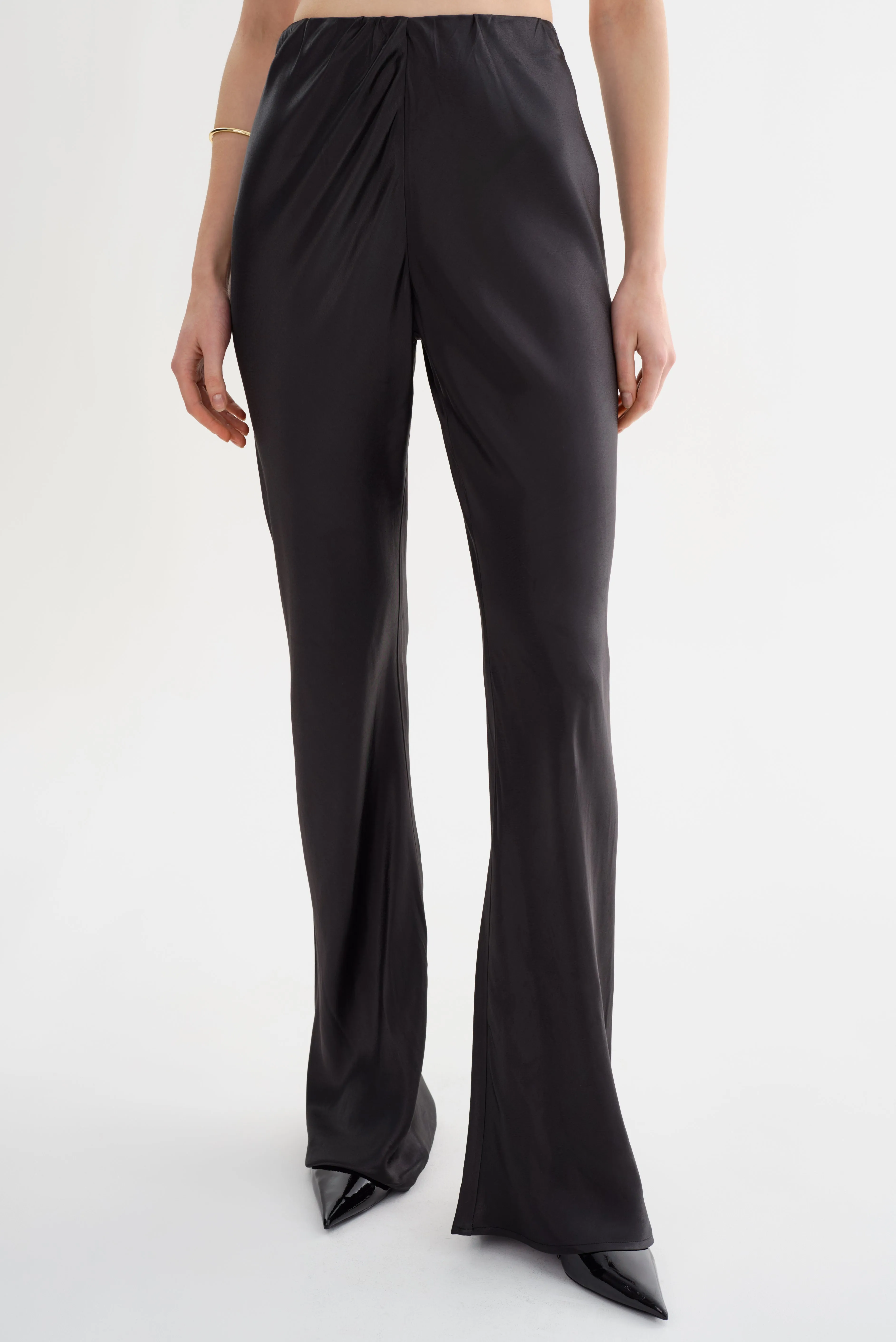 EMILE | Straight-Leg Satin Pants sold by LAMARQUE product image thumbnail 2