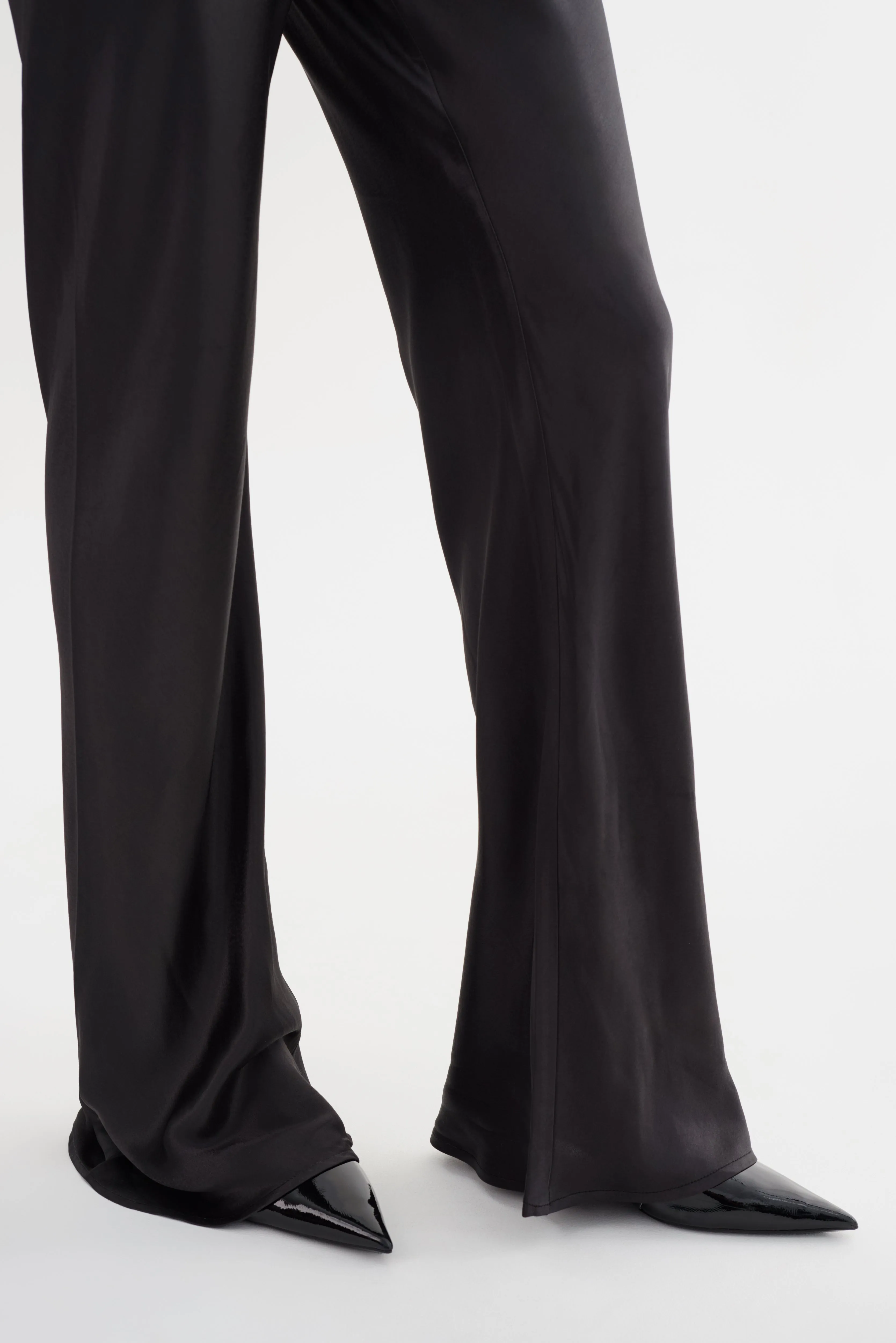 EMILE | Straight-Leg Satin Pants sold by LAMARQUE product image thumbnail 4