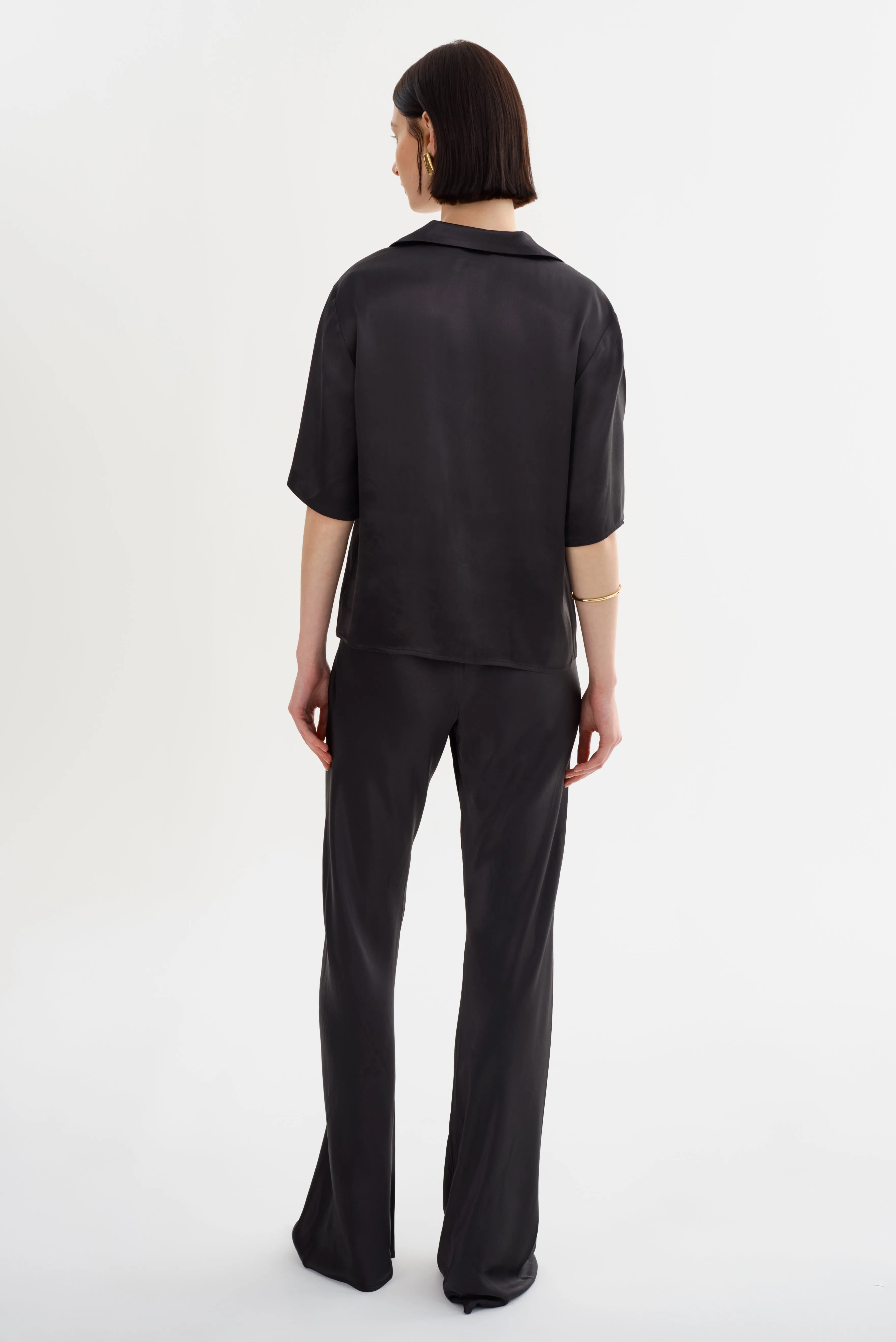 EMILE | Straight-Leg Satin Pants sold by LAMARQUE product image thumbnail 5