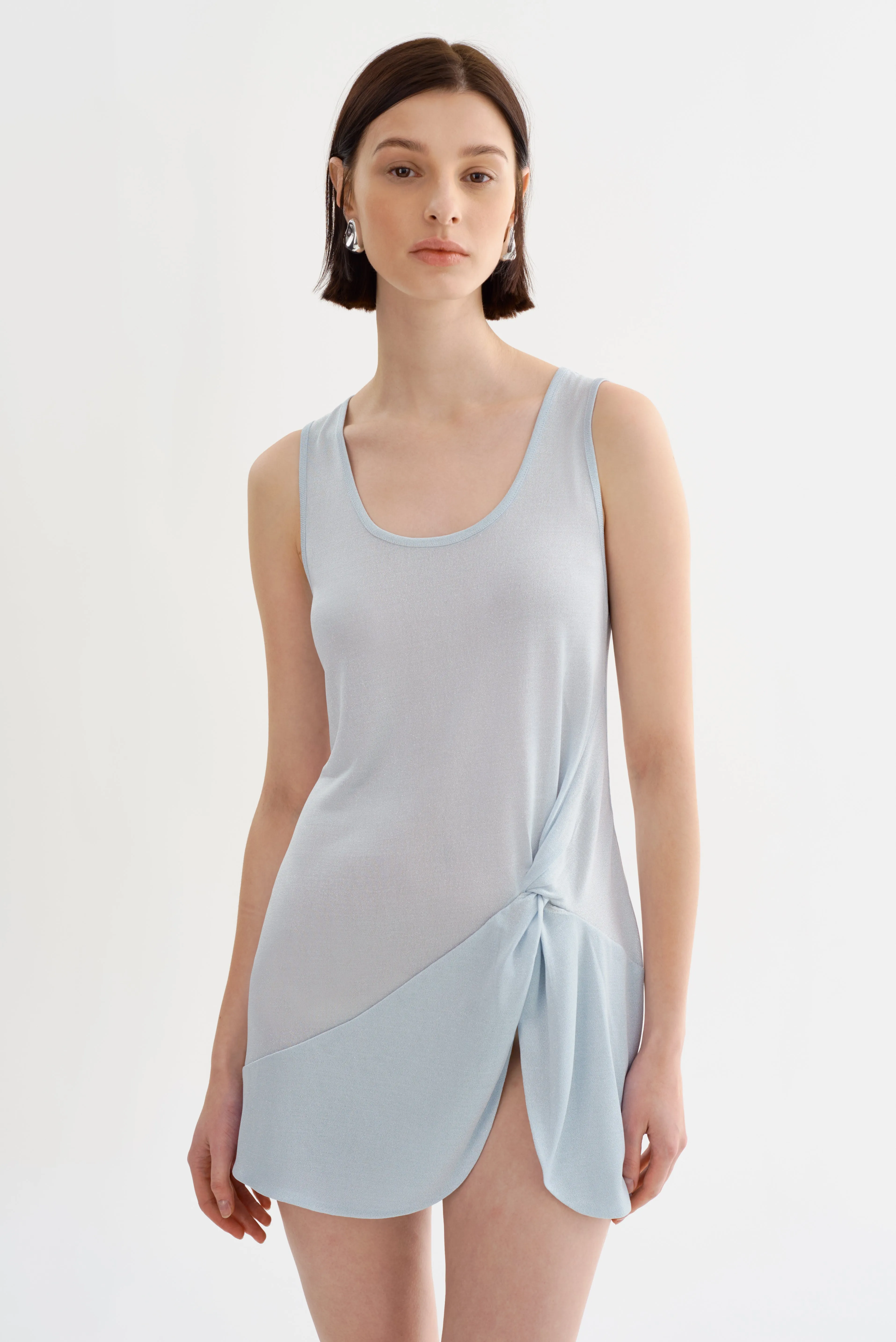ARAYA | Sleeveless Mini Dress sold by LAMARQUE