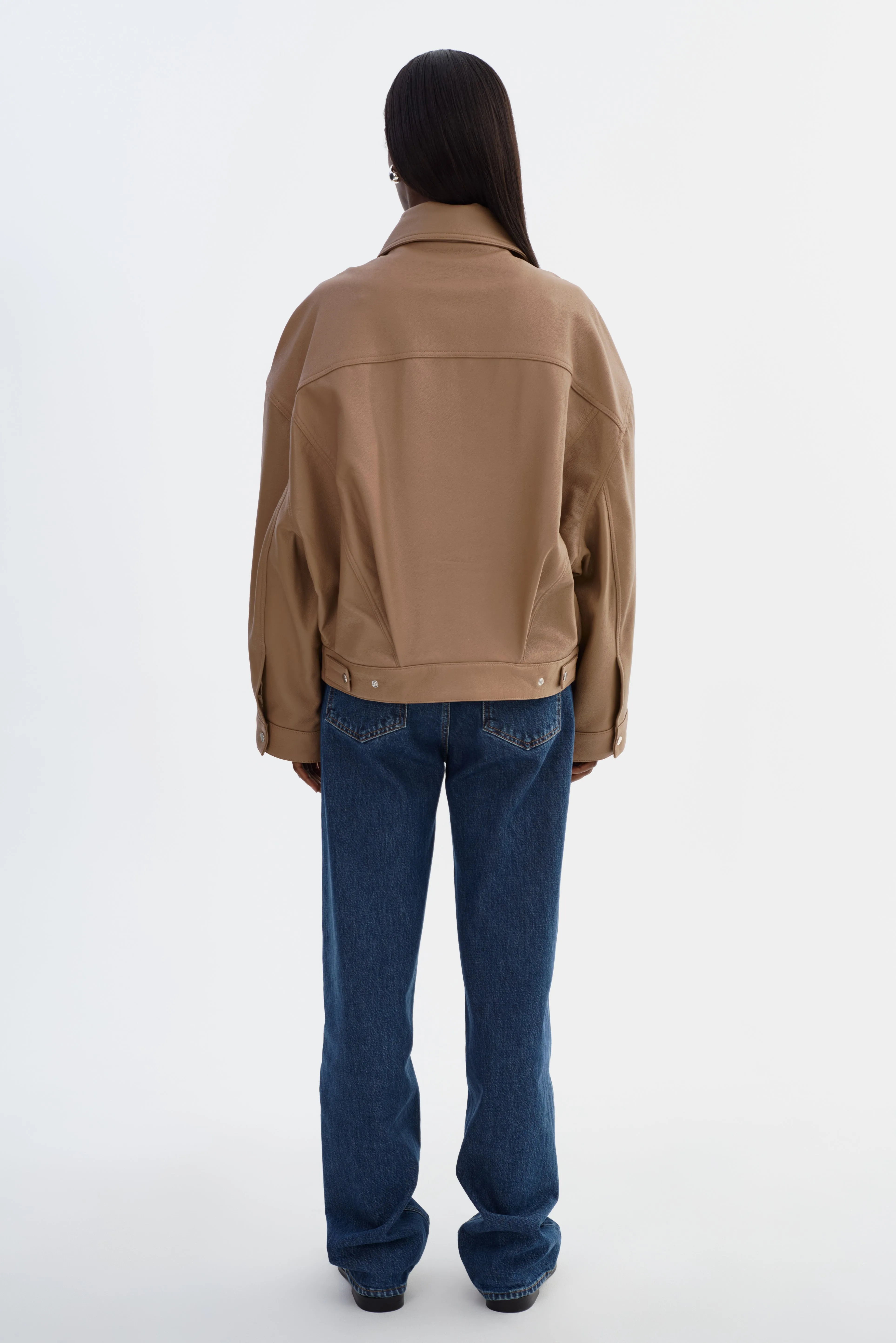 MIA Sample | Oversized Leather Jacket sold by La Marque product image thumbnail 5