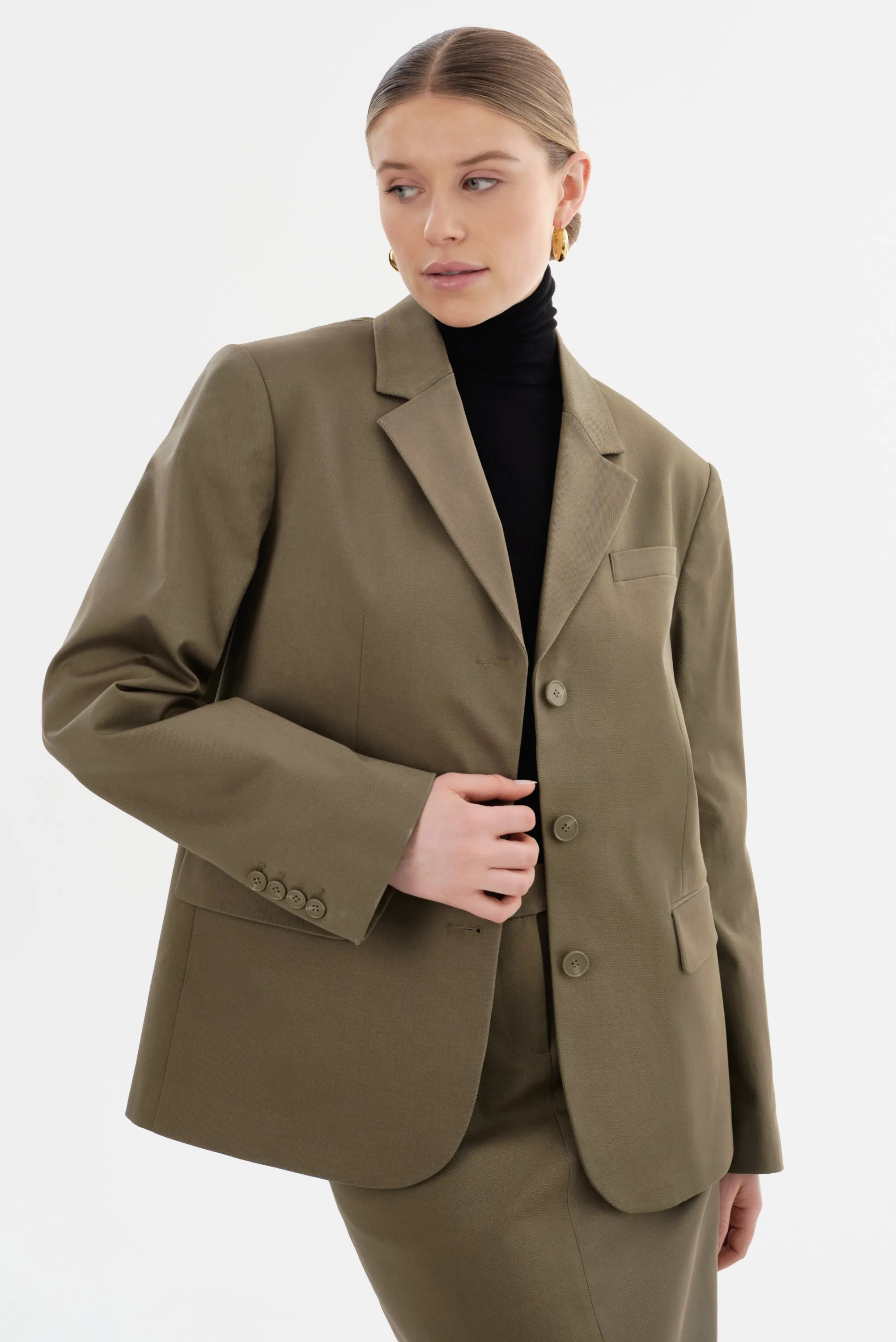 AYANNE Sample | Single Breasted Blazer sold by La Marque