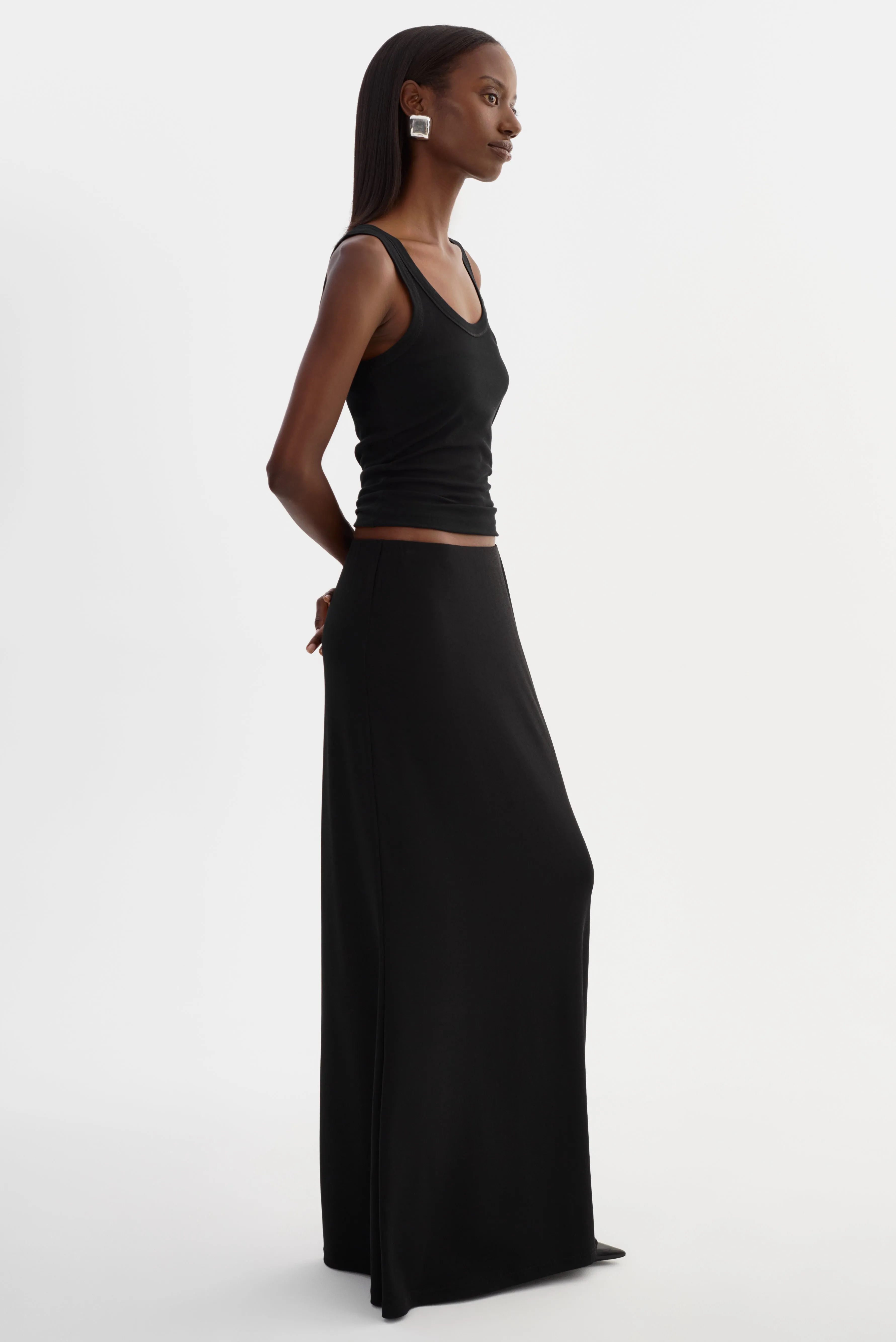 JAZMIN | Knit Maxi Skirt sold by LAMARQUE product image thumbnail 4