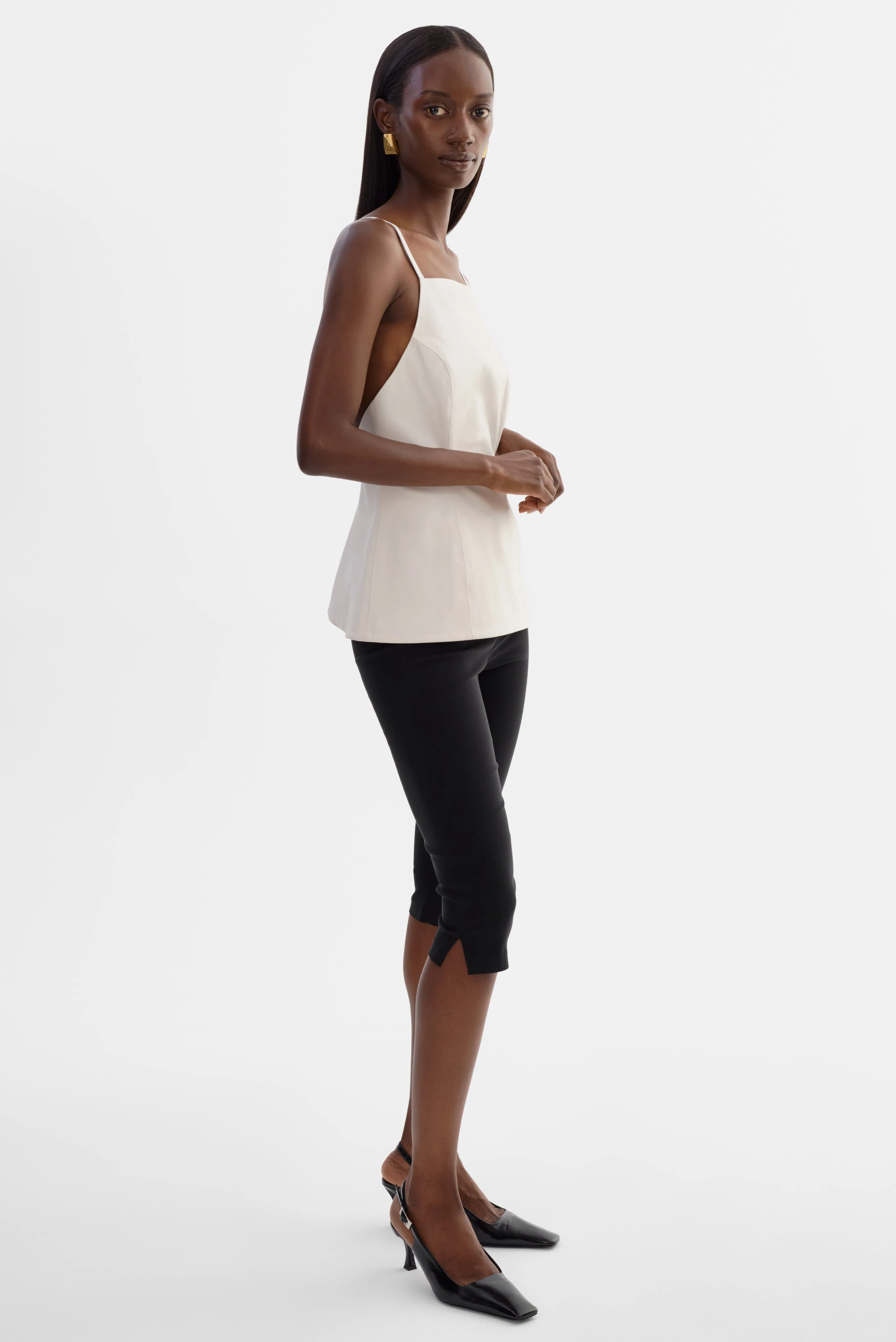 ILONA | Leather Hourglass Top sold by LAMARQUE product image thumbnail 3