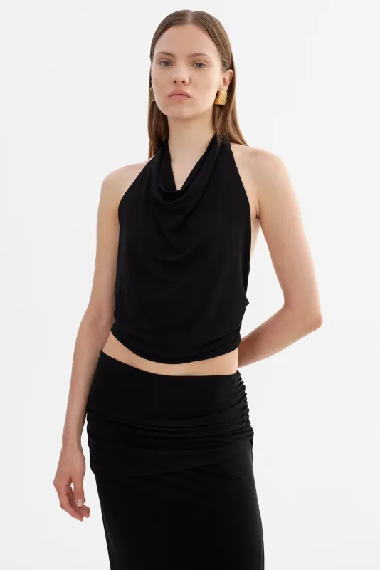 ENZA | Knit Halter Top sold by LAMARQUE