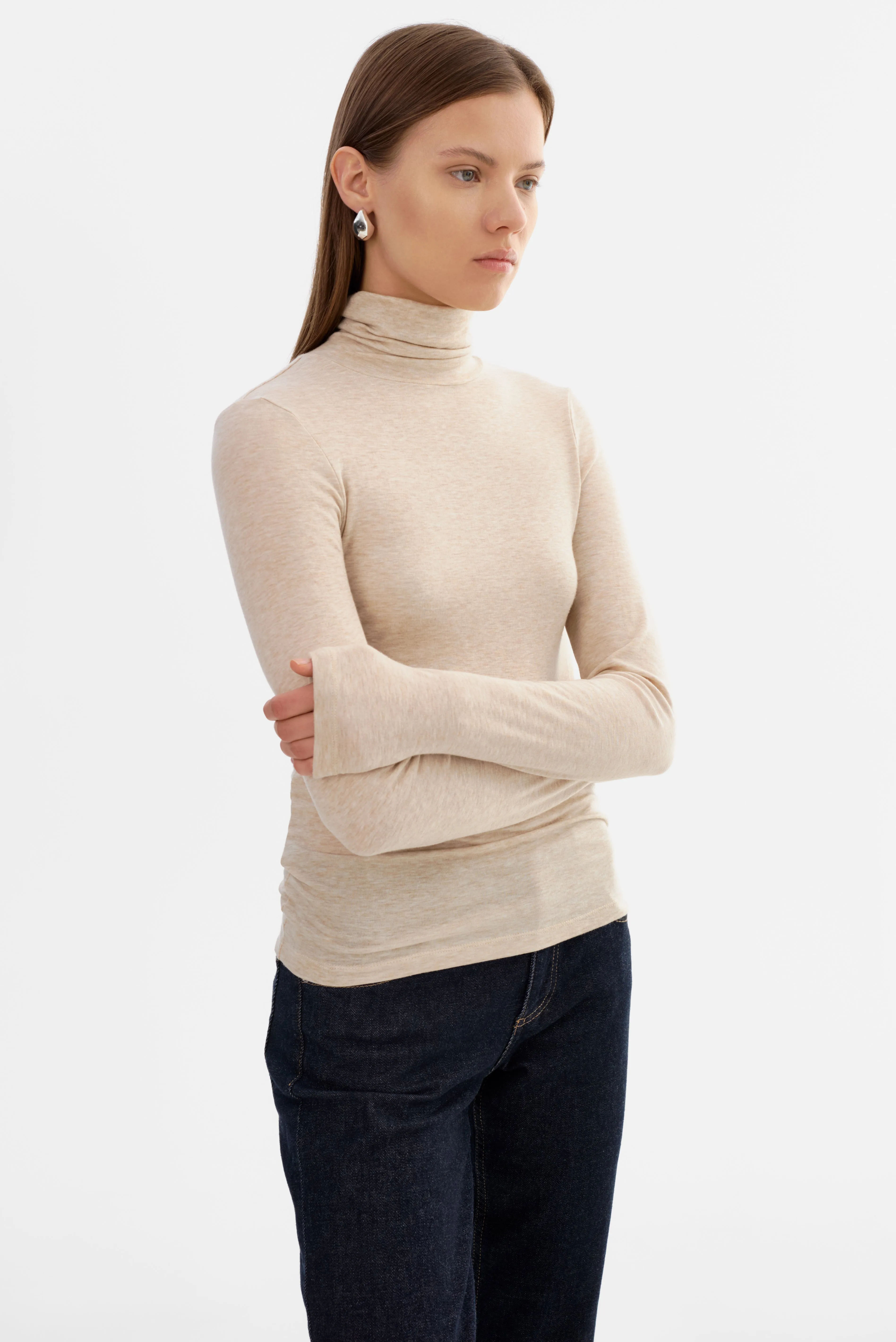 SADIE | Long Sleeve Turtleneck sold by LAMARQUE product image thumbnail 5