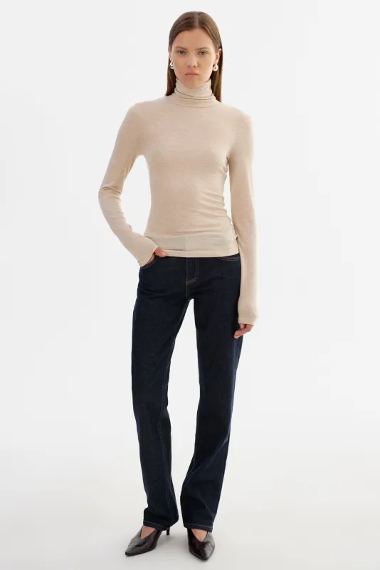 SADIE | Long Sleeve Turtleneck made by LAMARQUE