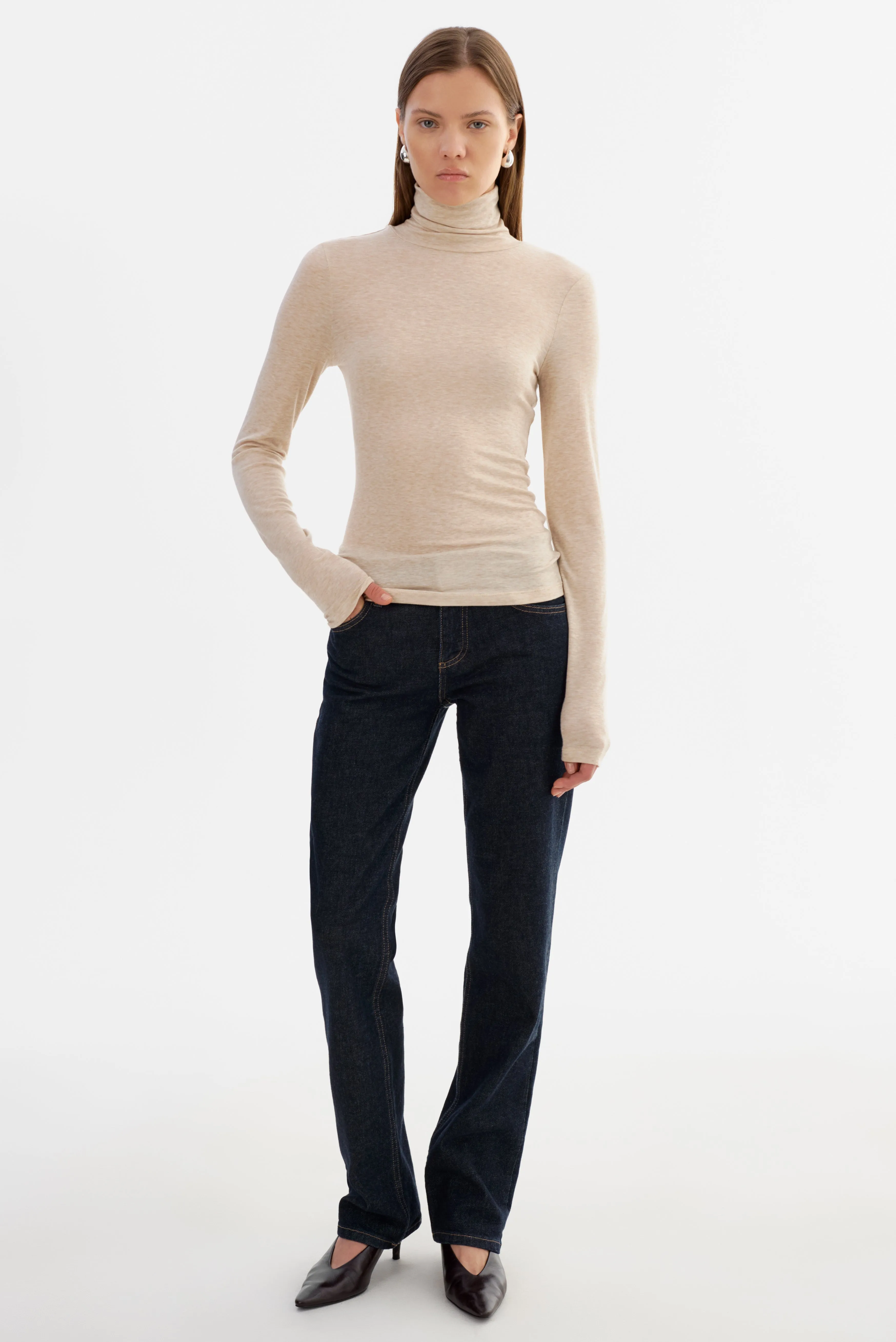 SADIE | Long Sleeve Turtleneck sold by LAMARQUE