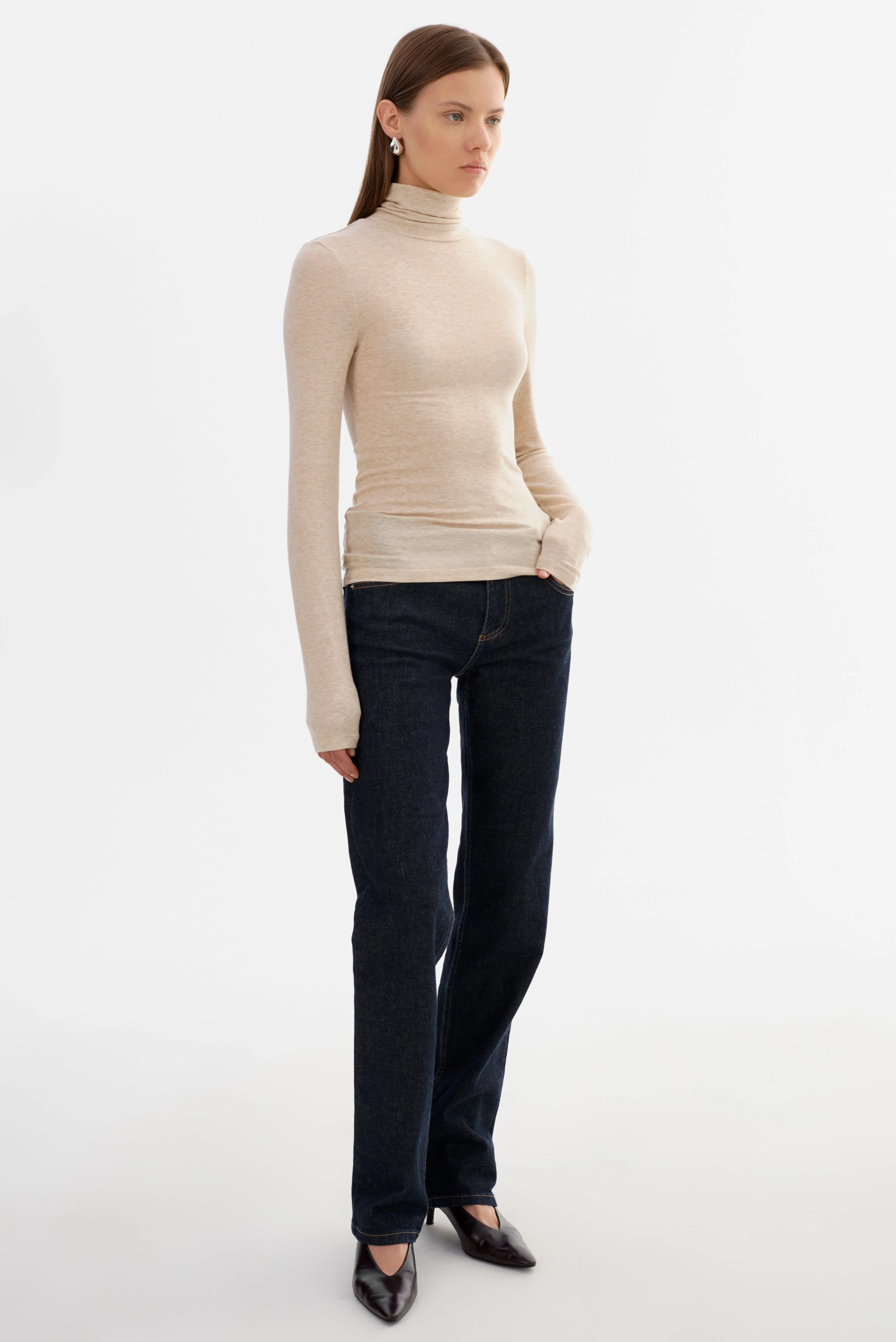 SADIE | Long Sleeve Turtleneck sold by LAMARQUE product image thumbnail 4