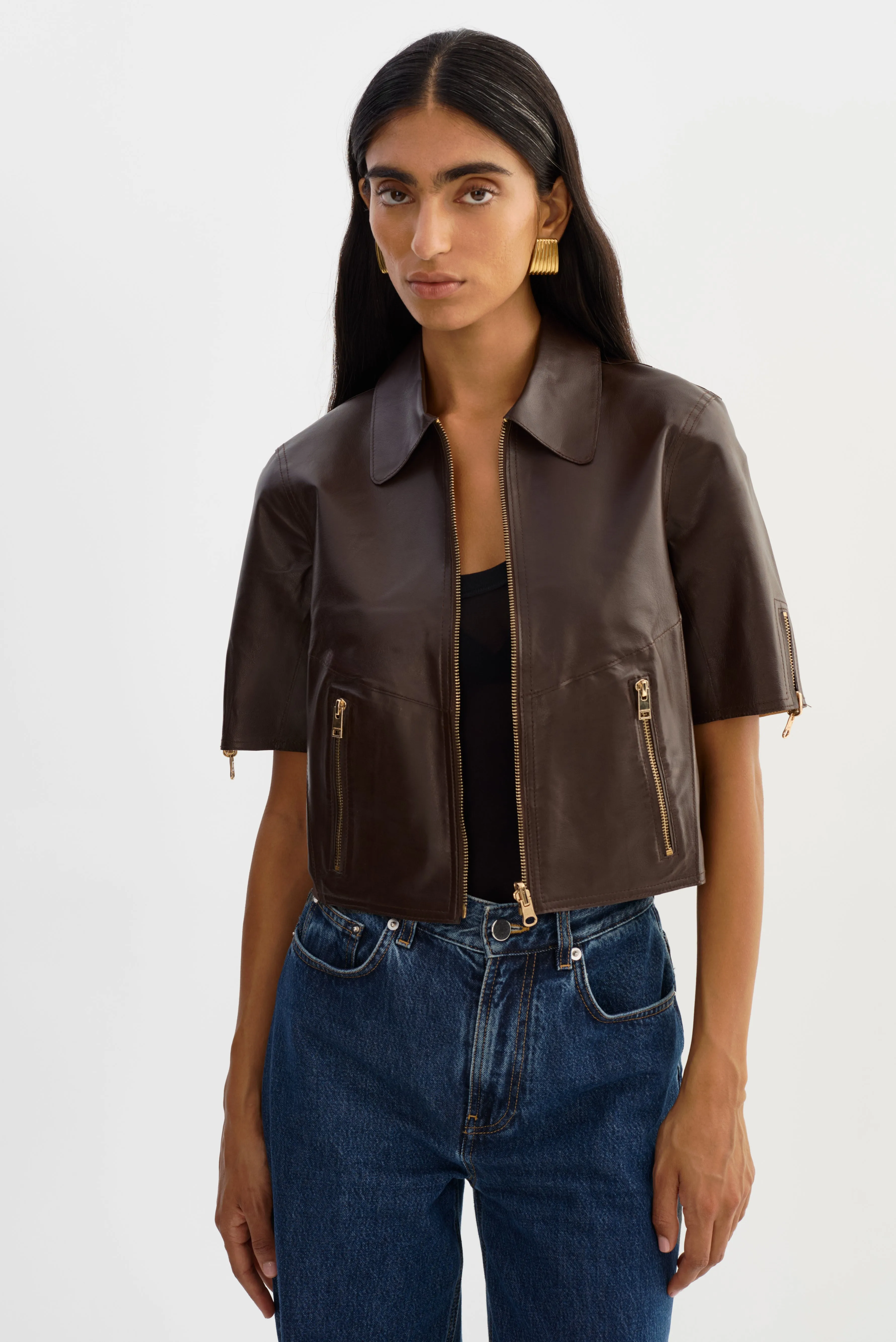 SEVANA | Reversible Leather Jacket sold by LAMARQUE