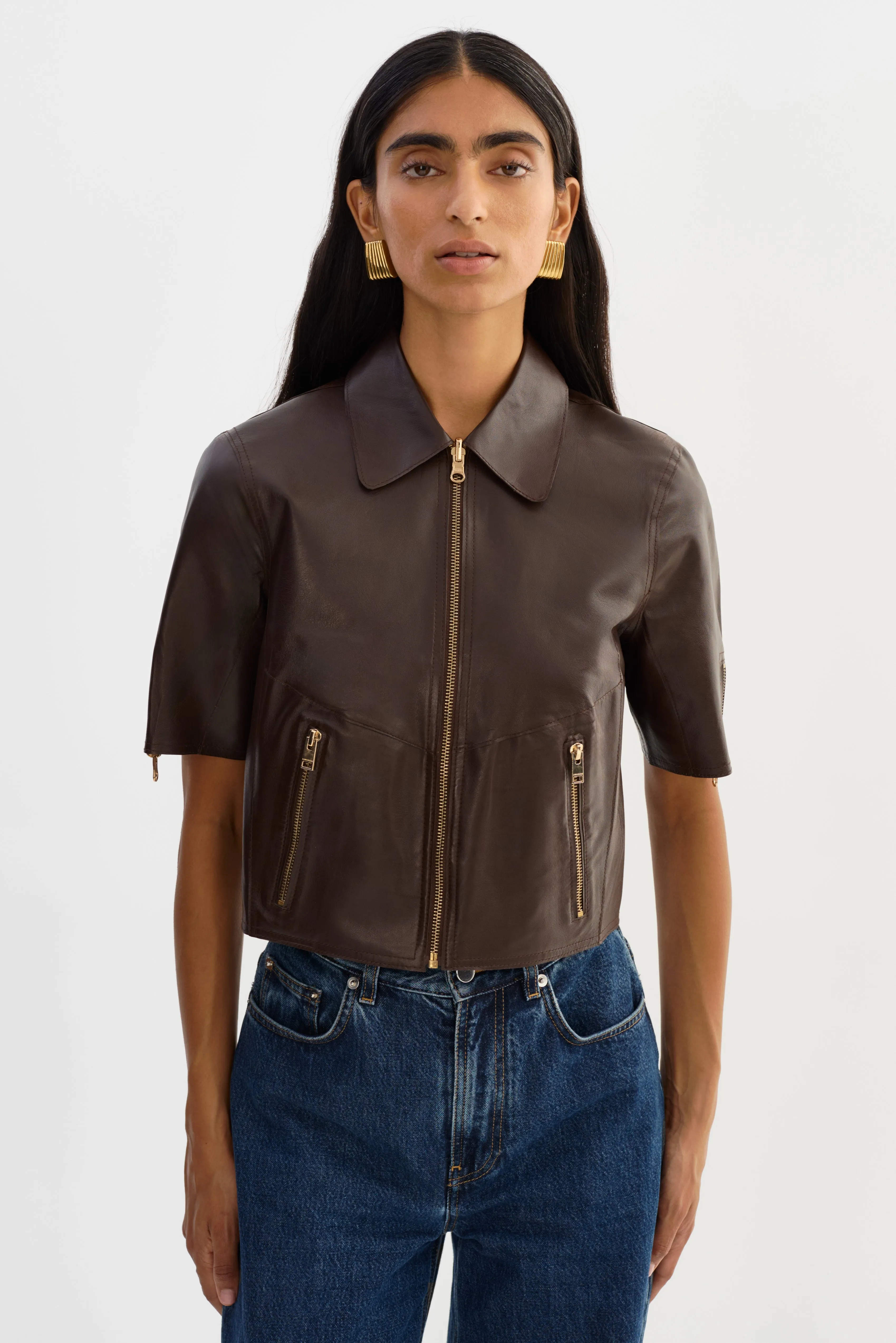 SEVANA | Reversible Leather Jacket sold by LAMARQUE product image thumbnail 3
