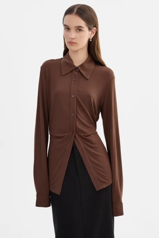 KAI | Fitted Knit Shirt sold by LAMARQUE