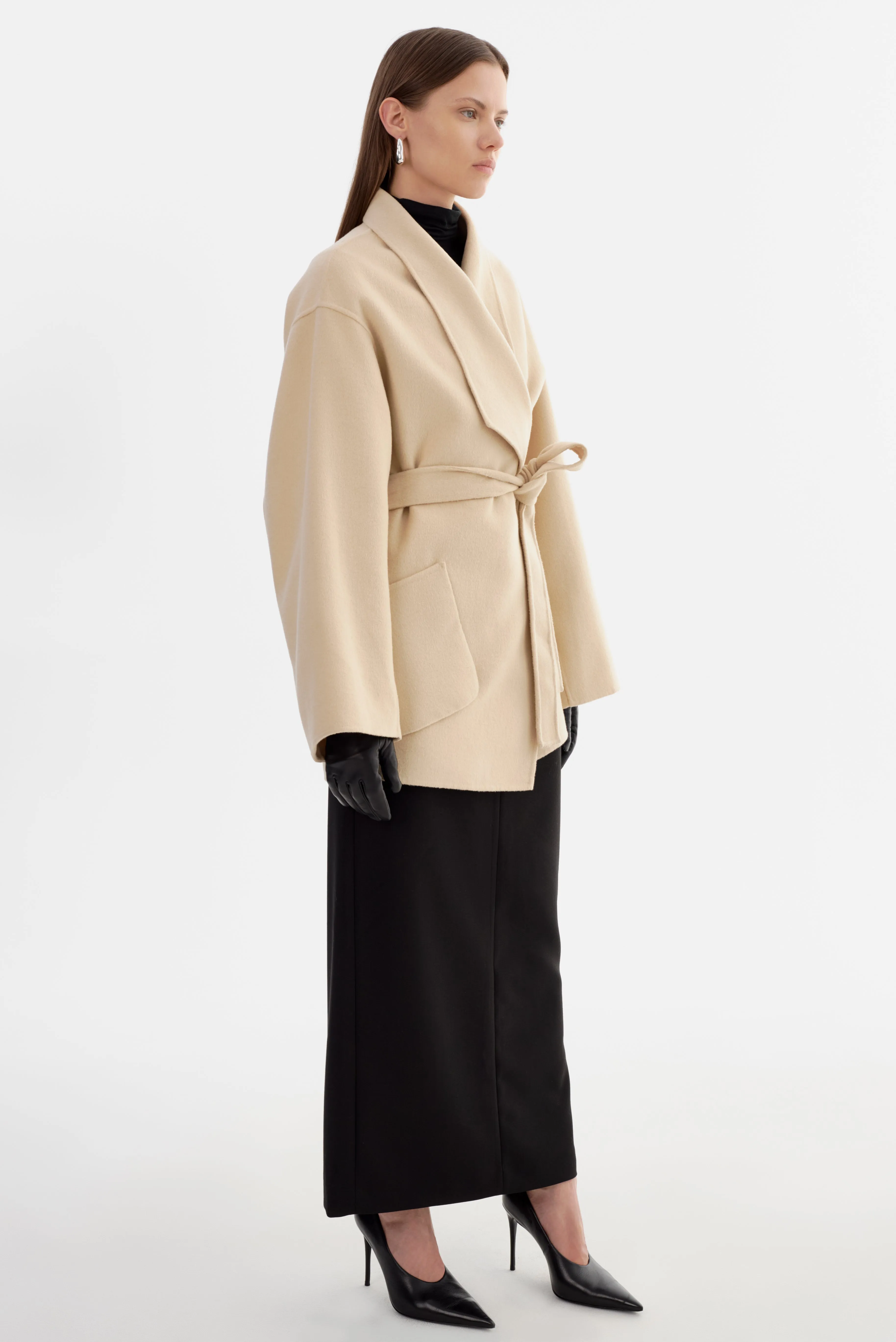 MEKIA | Double Face Wool Coat sold by LAMARQUE product image thumbnail 5