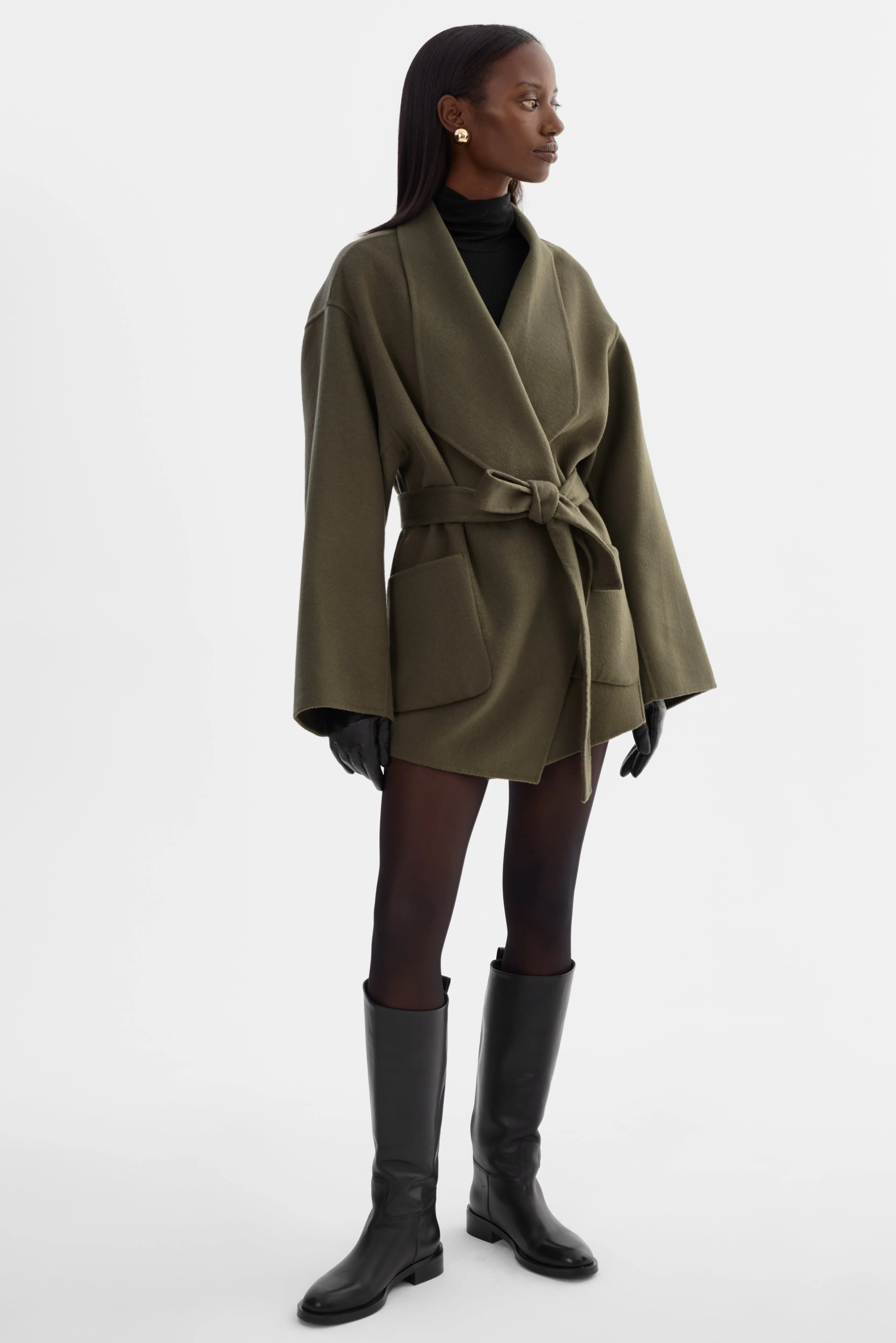MEKIA | Double Face Wool Coat sold by LAMARQUE product image thumbnail 5
