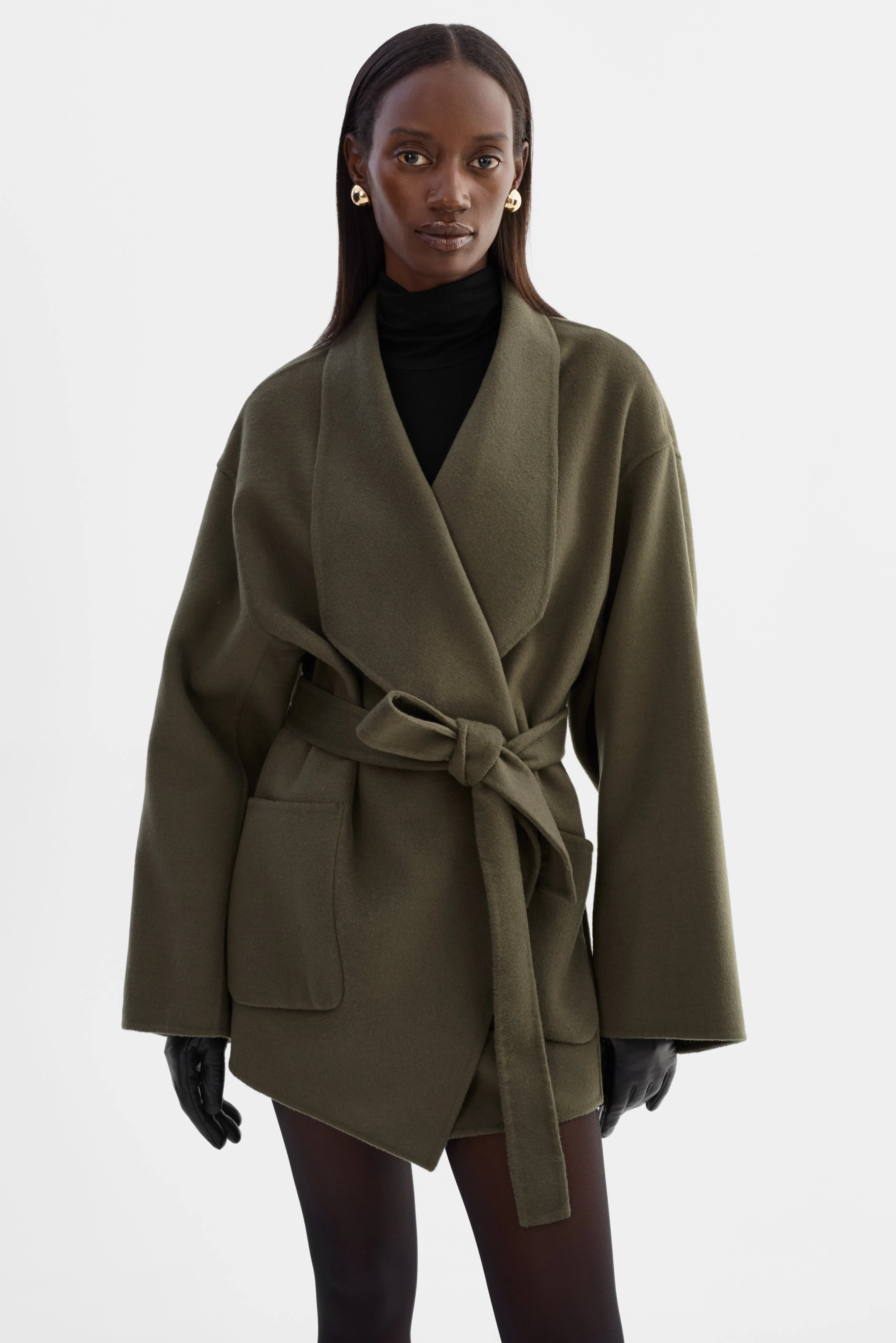MEKIA | Double Face Wool Coat sold by LAMARQUE product image thumbnail 3