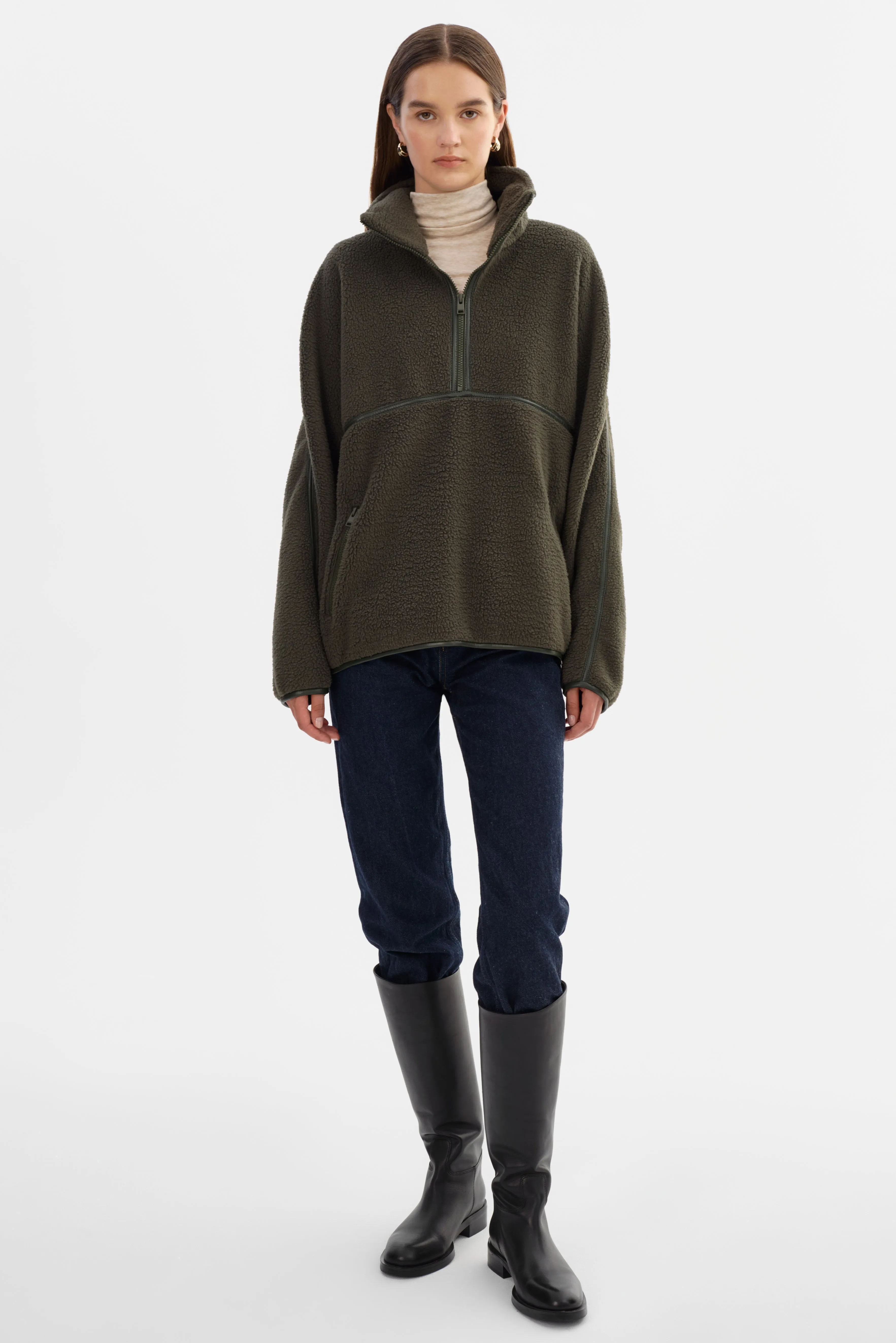 HELSA | Polar Fleece Pullover sold by LAMARQUE
