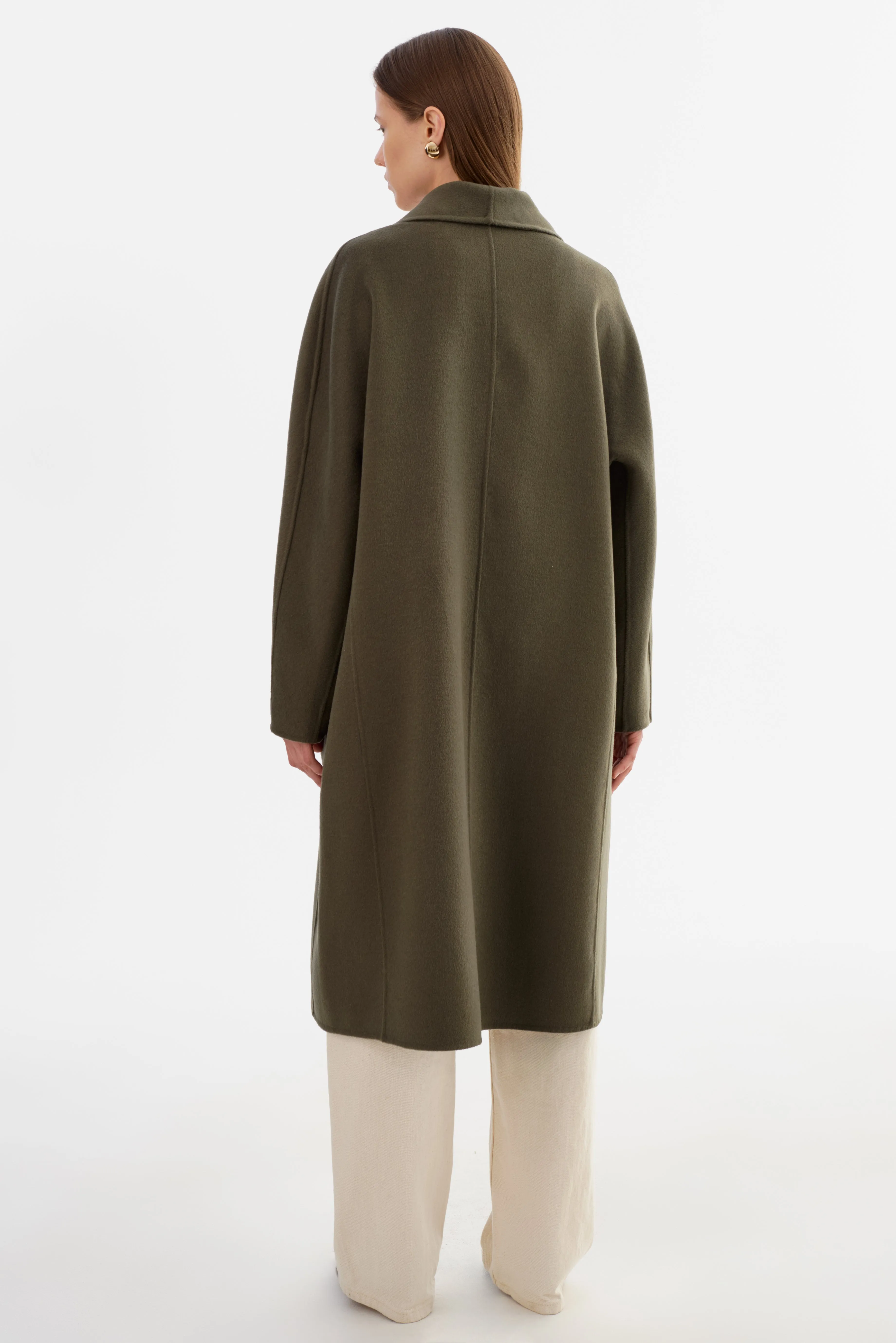 THARA | Shawl Collar Wool Coat sold by LAMARQUE product image thumbnail 5