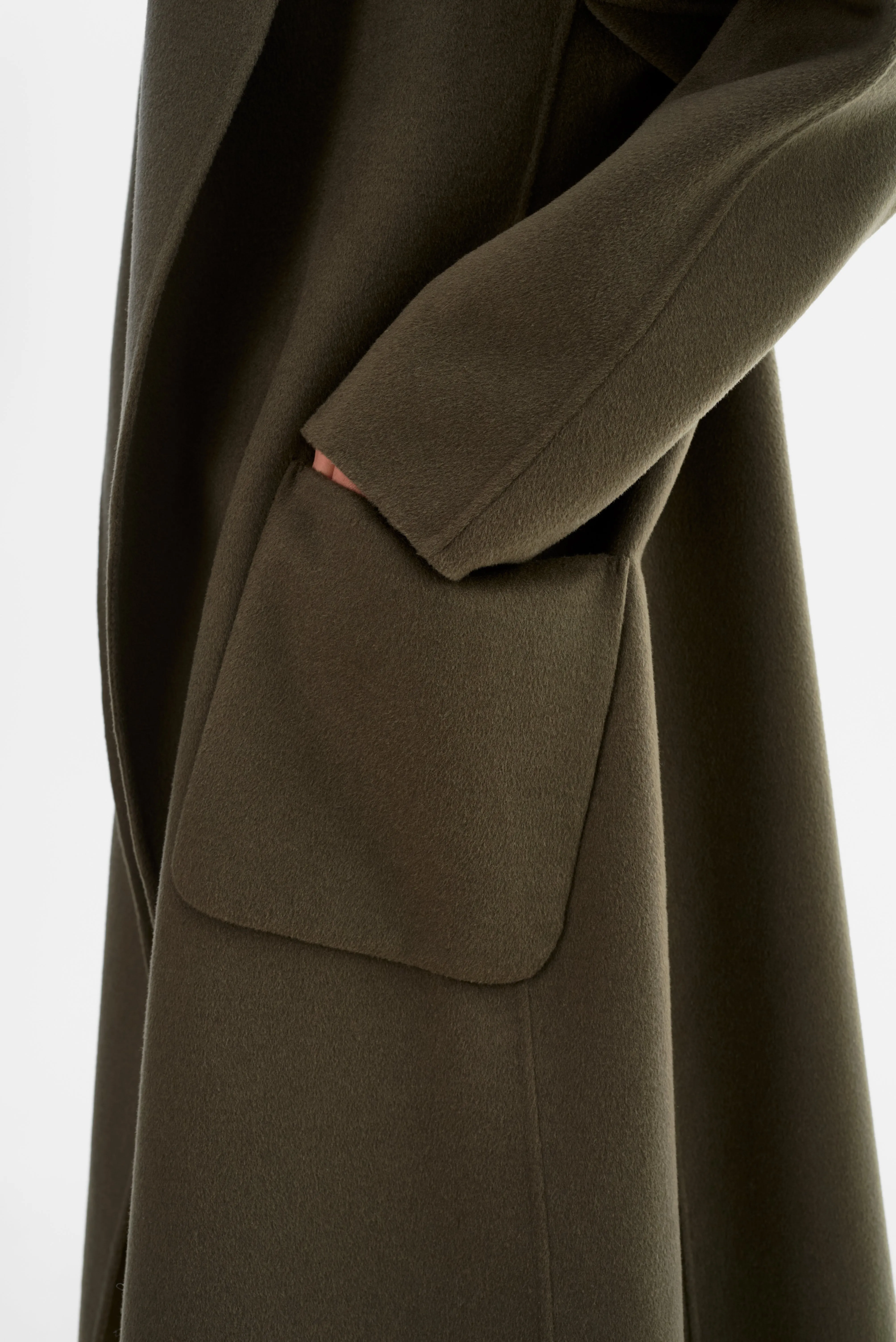 THARA | Shawl Collar Wool Coat sold by LAMARQUE product image thumbnail 3