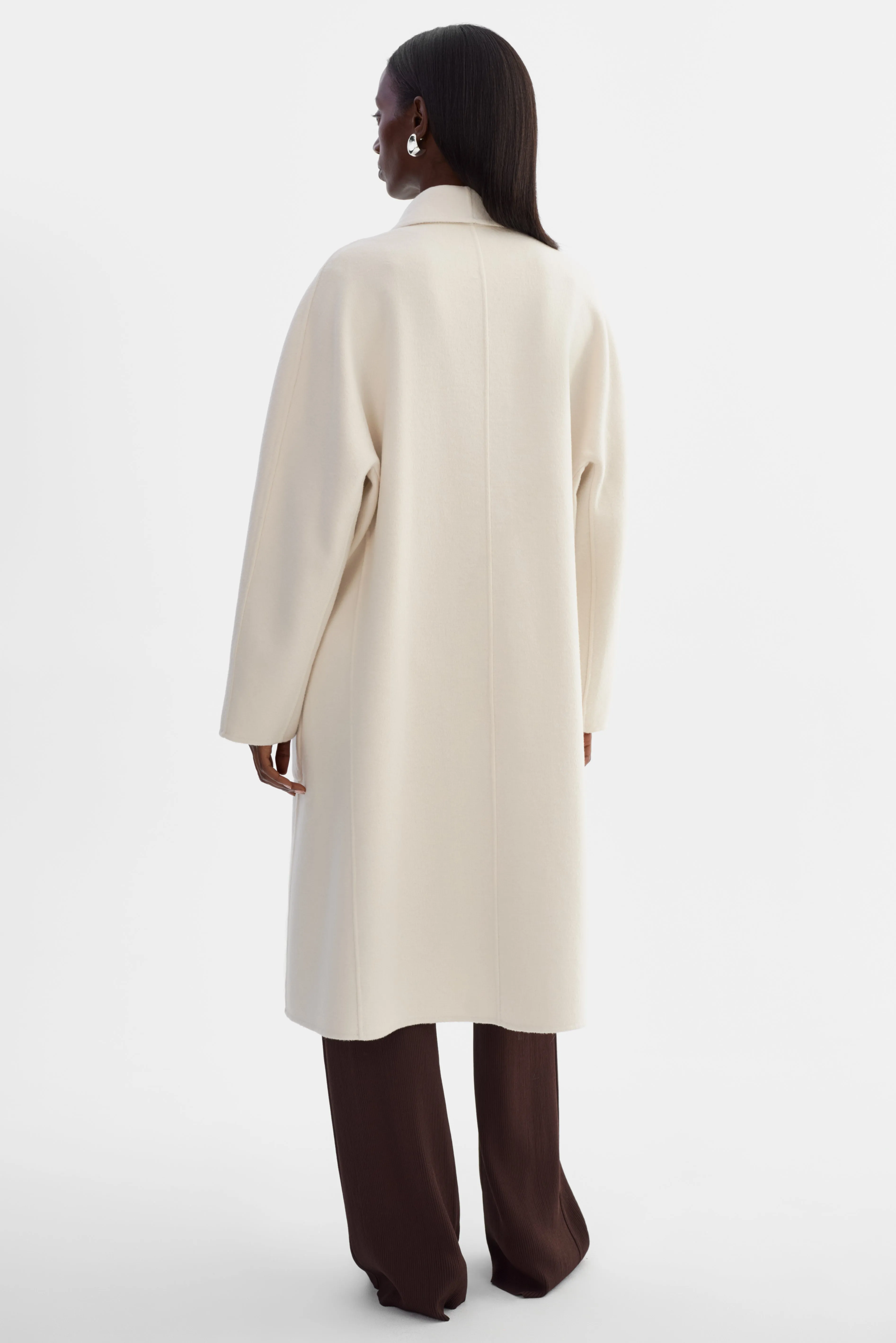 THARA | Shawl Collar Wool Coat sold by LAMARQUE product image thumbnail 5