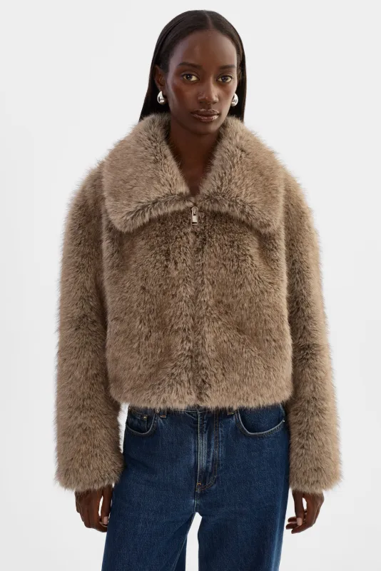 NOVA | Faux Fur Coat sold by La Marque