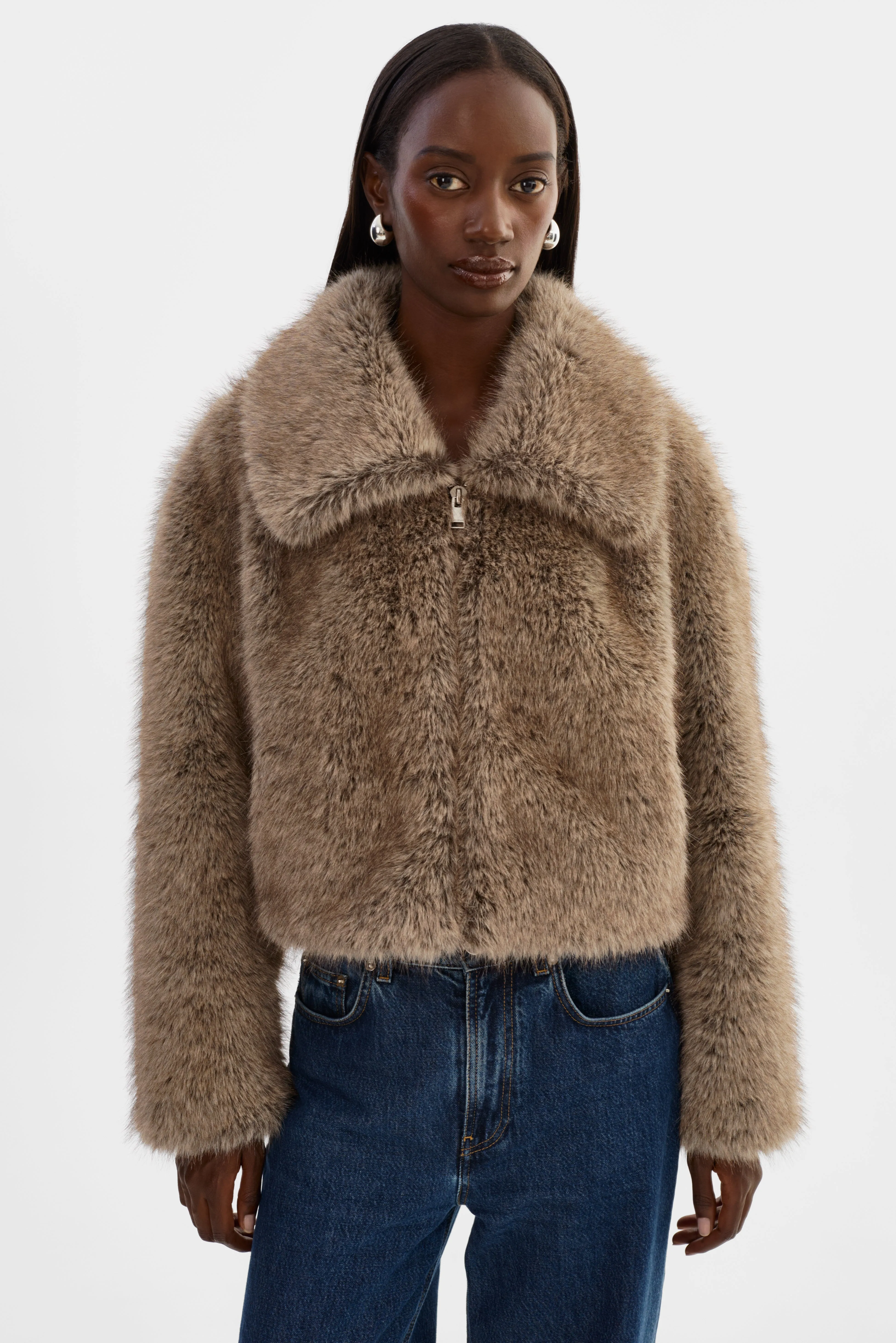 NOVA | Faux Fur Coat sold by LAMARQUE