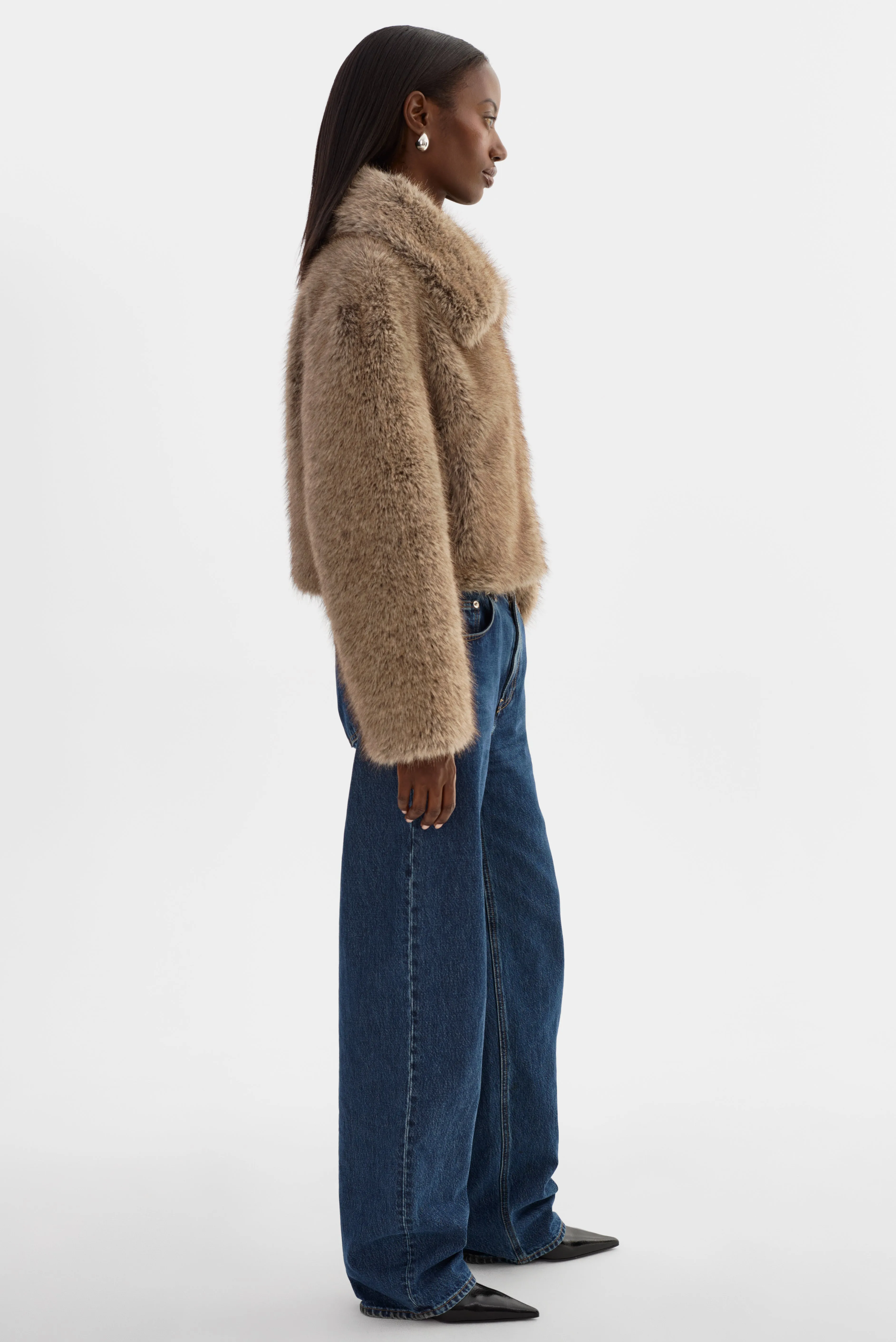 NOVA | Faux Fur Coat sold by LAMARQUE product image thumbnail 5