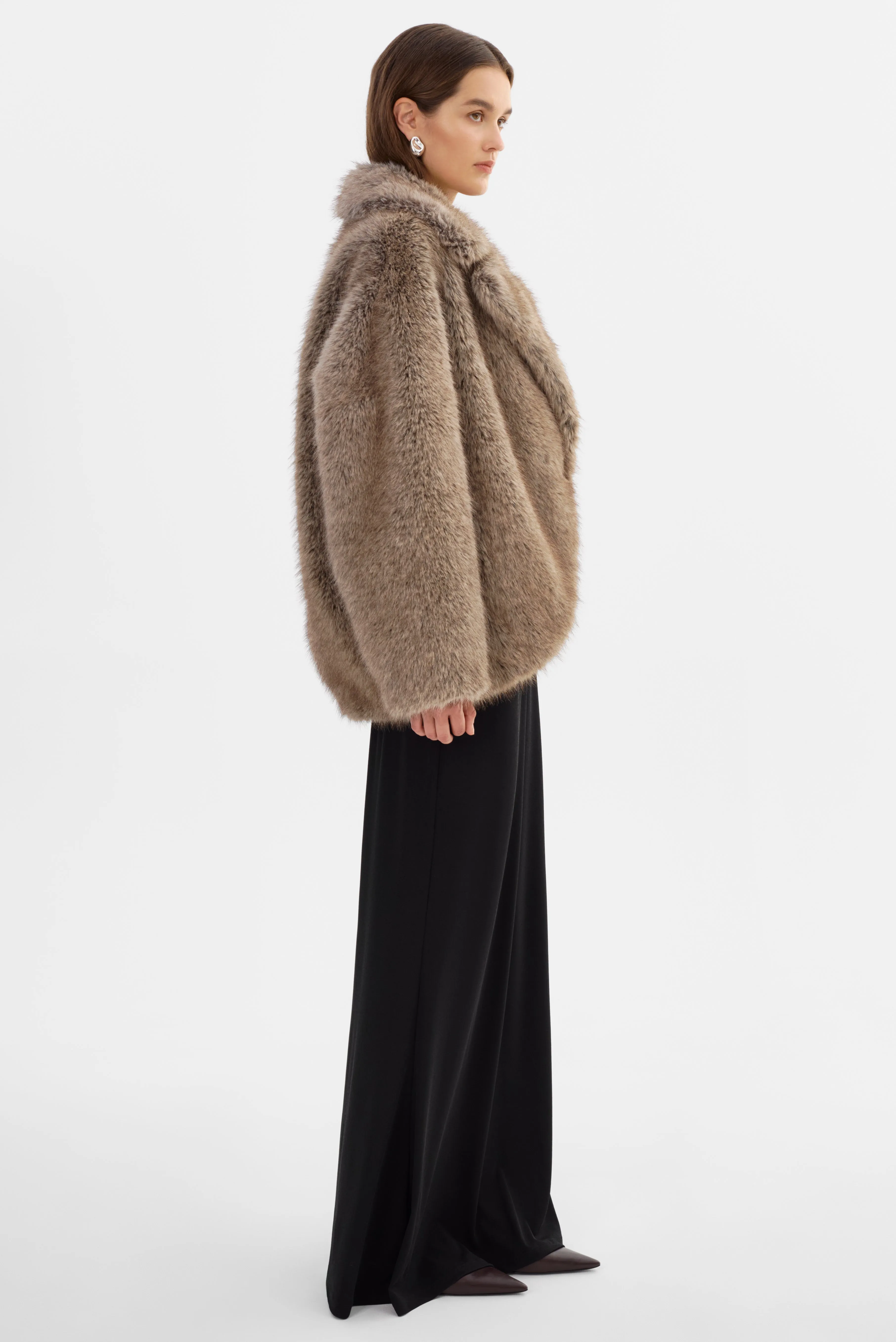 LUCINDA | Faux Fur Coat sold by LAMARQUE product image thumbnail 5
