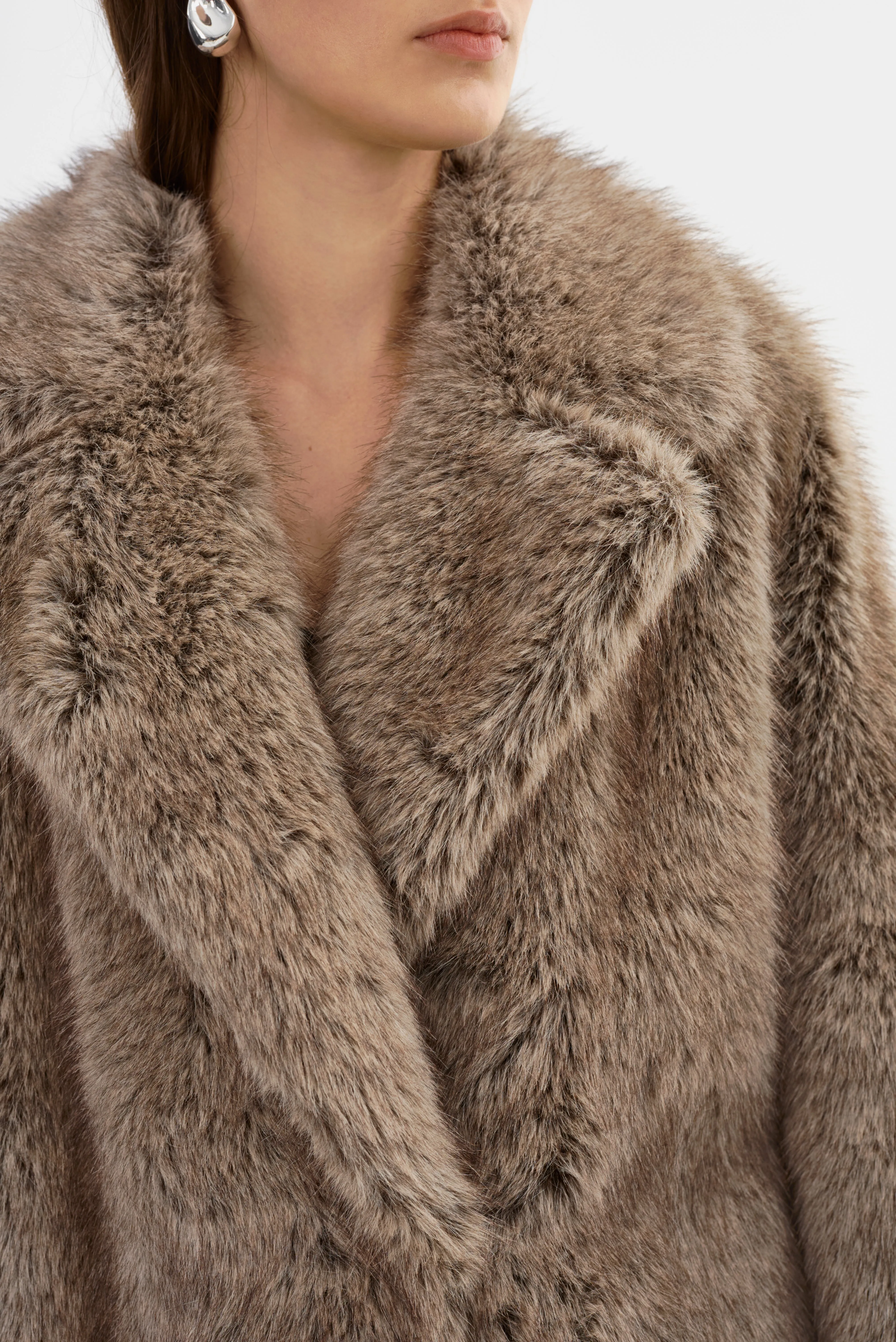 LUCINDA | Faux Fur Coat sold by LAMARQUE product image thumbnail 4