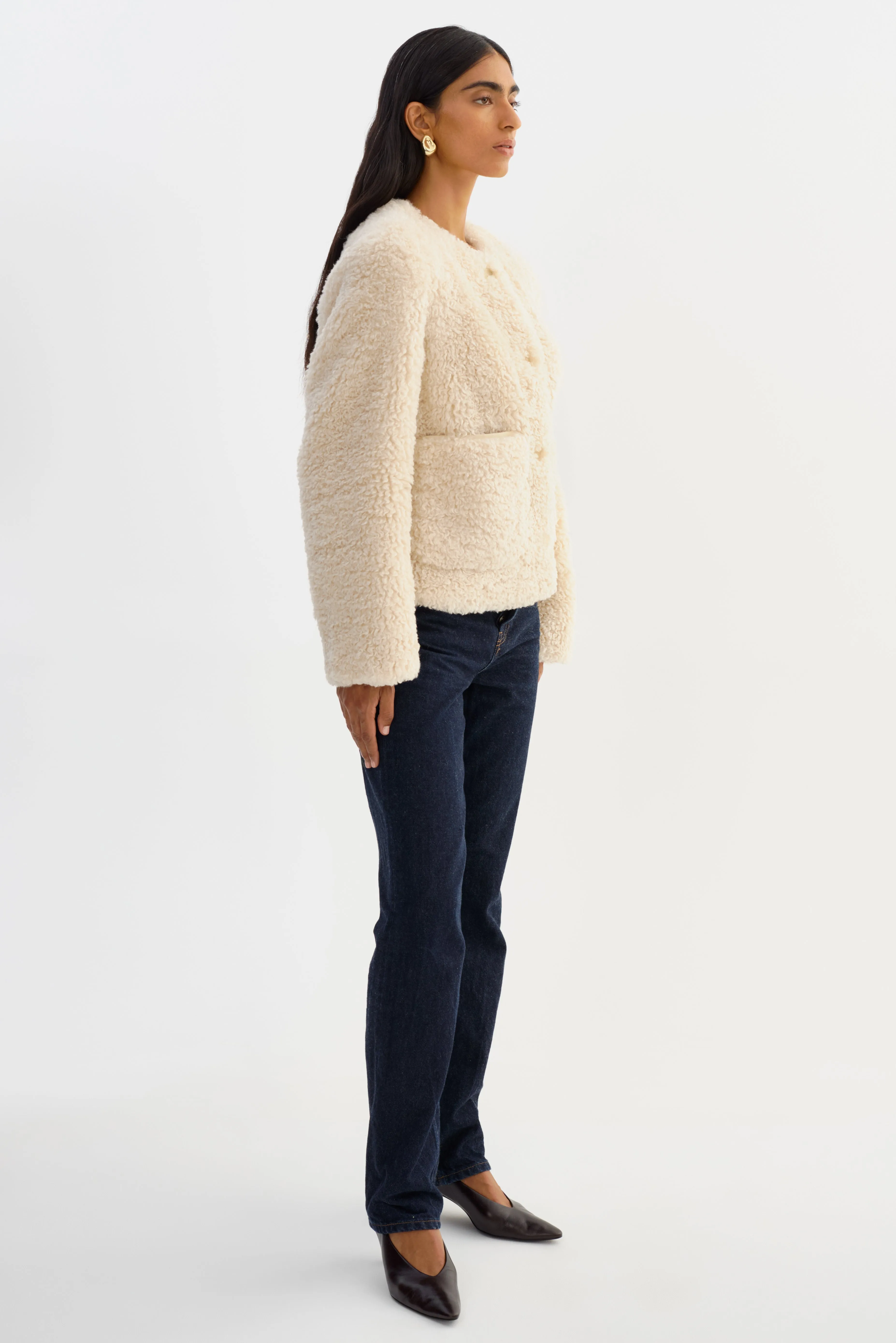 EMILIA | Sherpa Jacket sold by LAMARQUE product image thumbnail 5