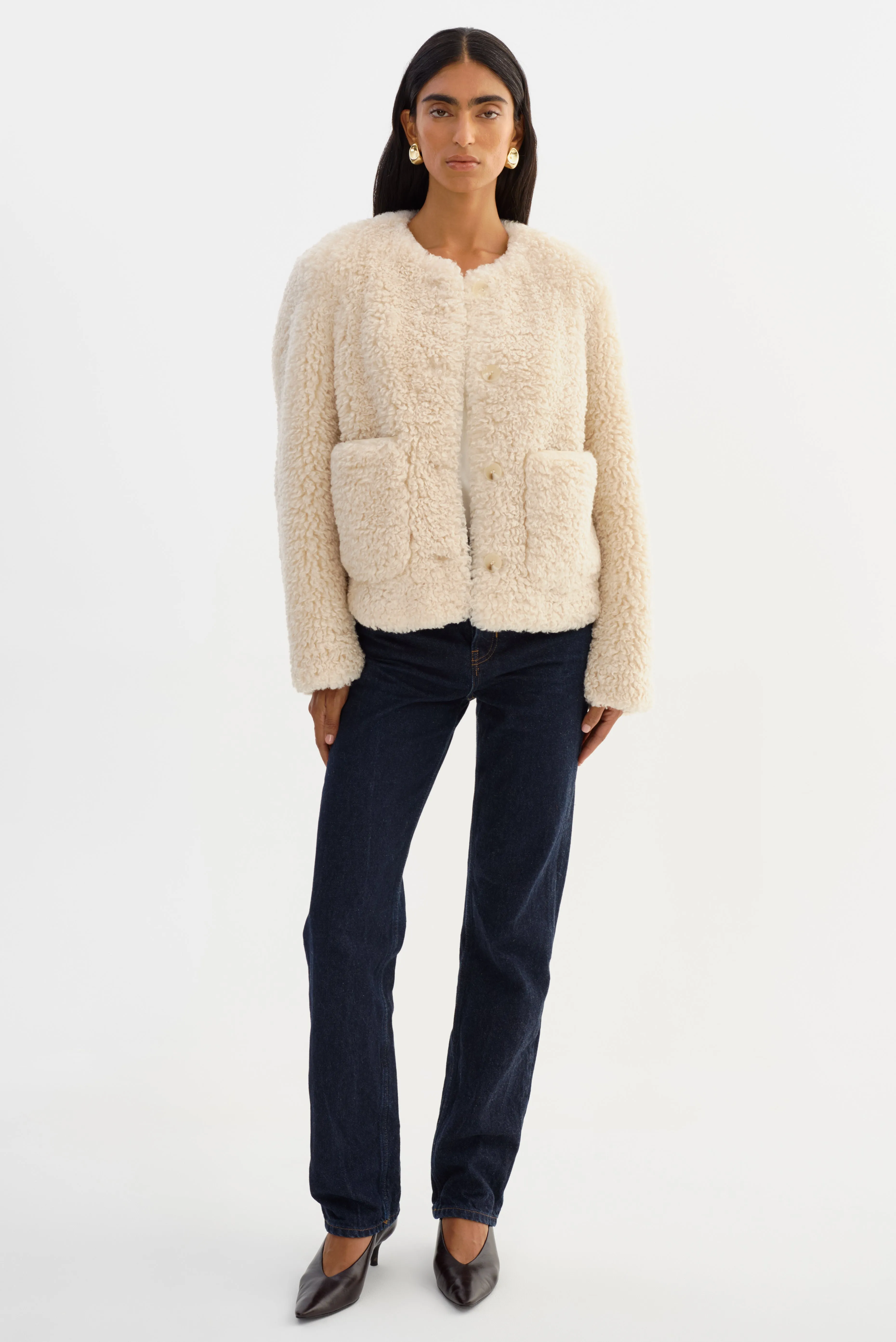 EMILIA | Sherpa Jacket sold by LAMARQUE product image thumbnail 2
