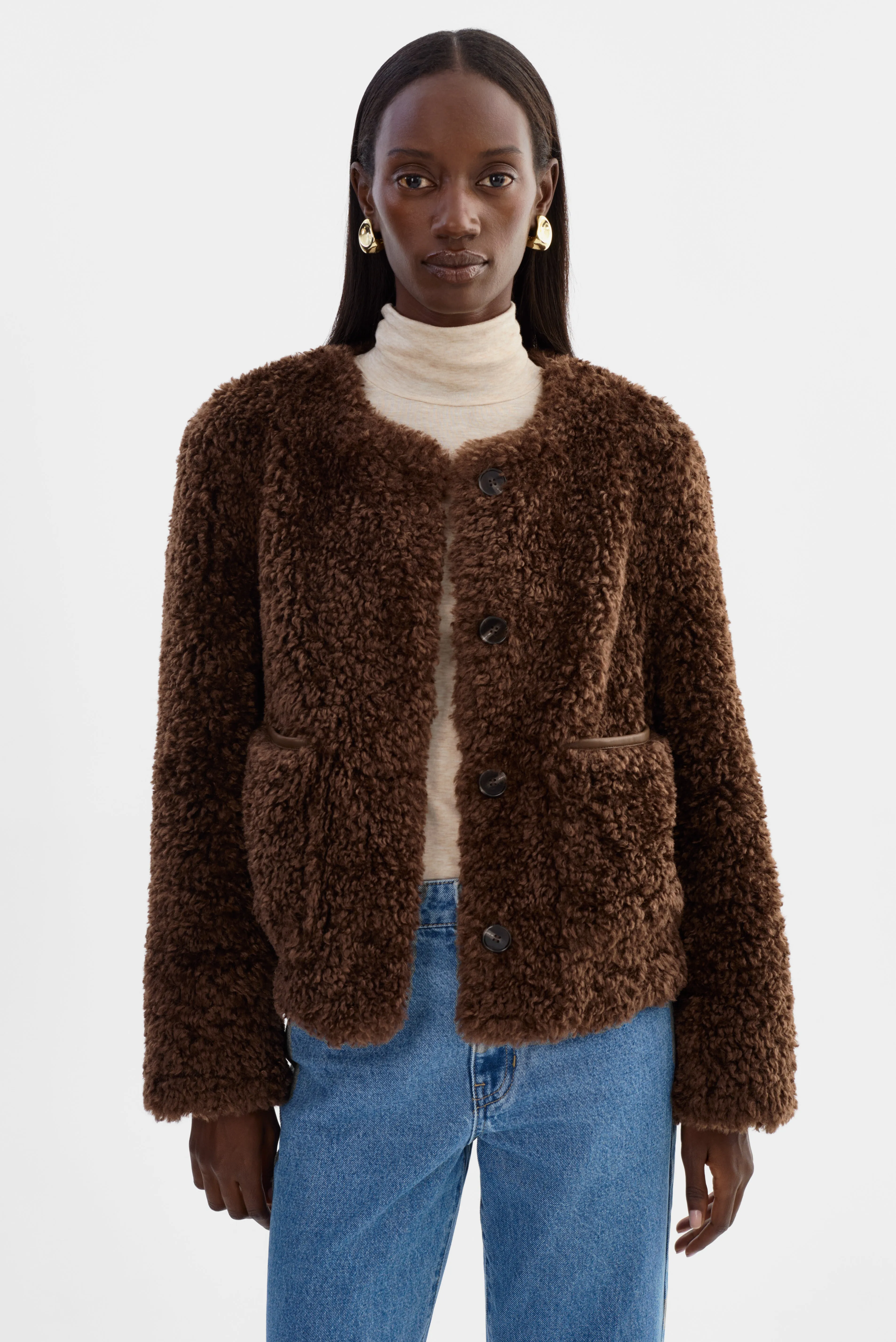 EMILIA | Sherpa Jacket sold by LAMARQUE product image thumbnail 3