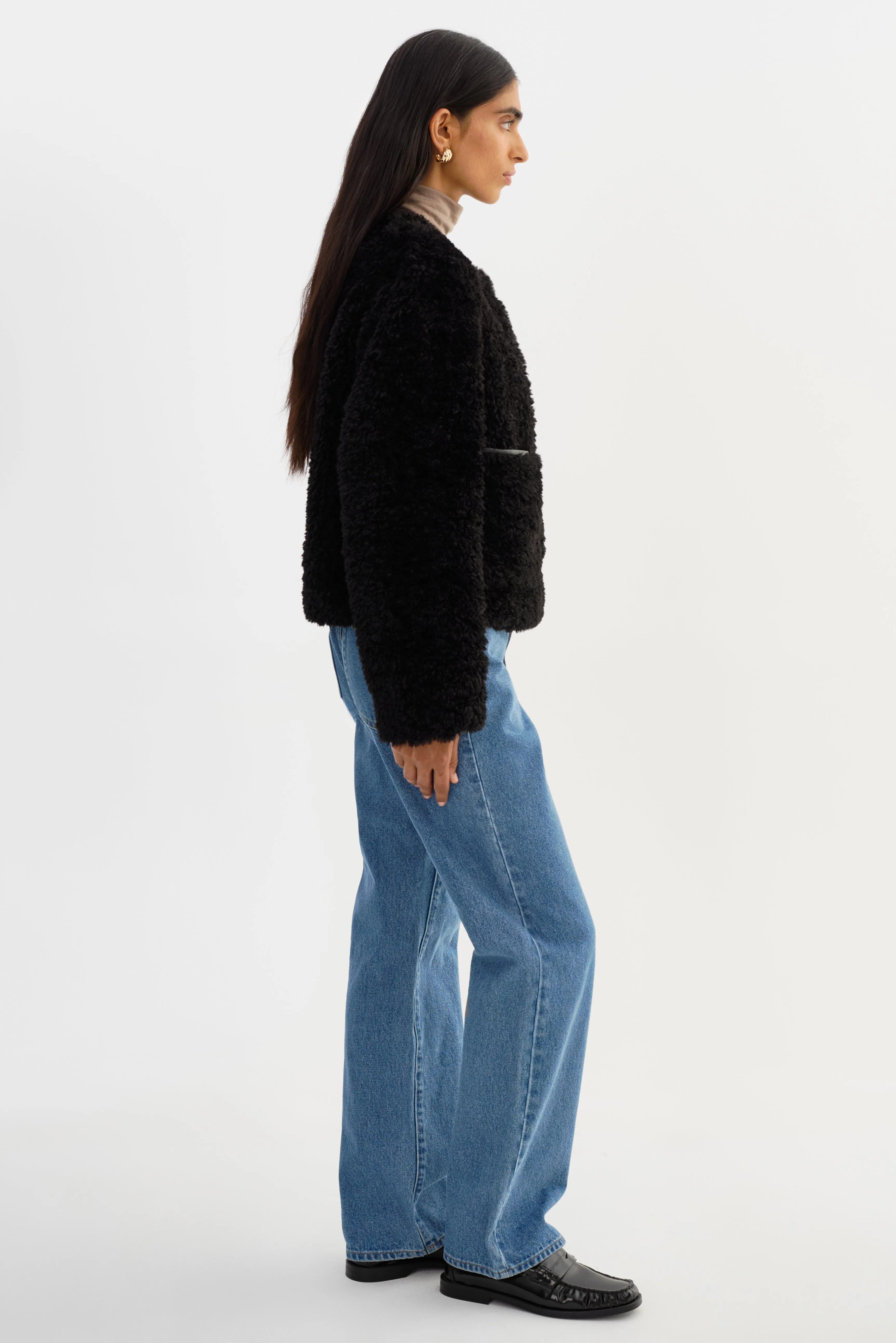 EMILIA | Sherpa Jacket sold by LAMARQUE product image thumbnail 5