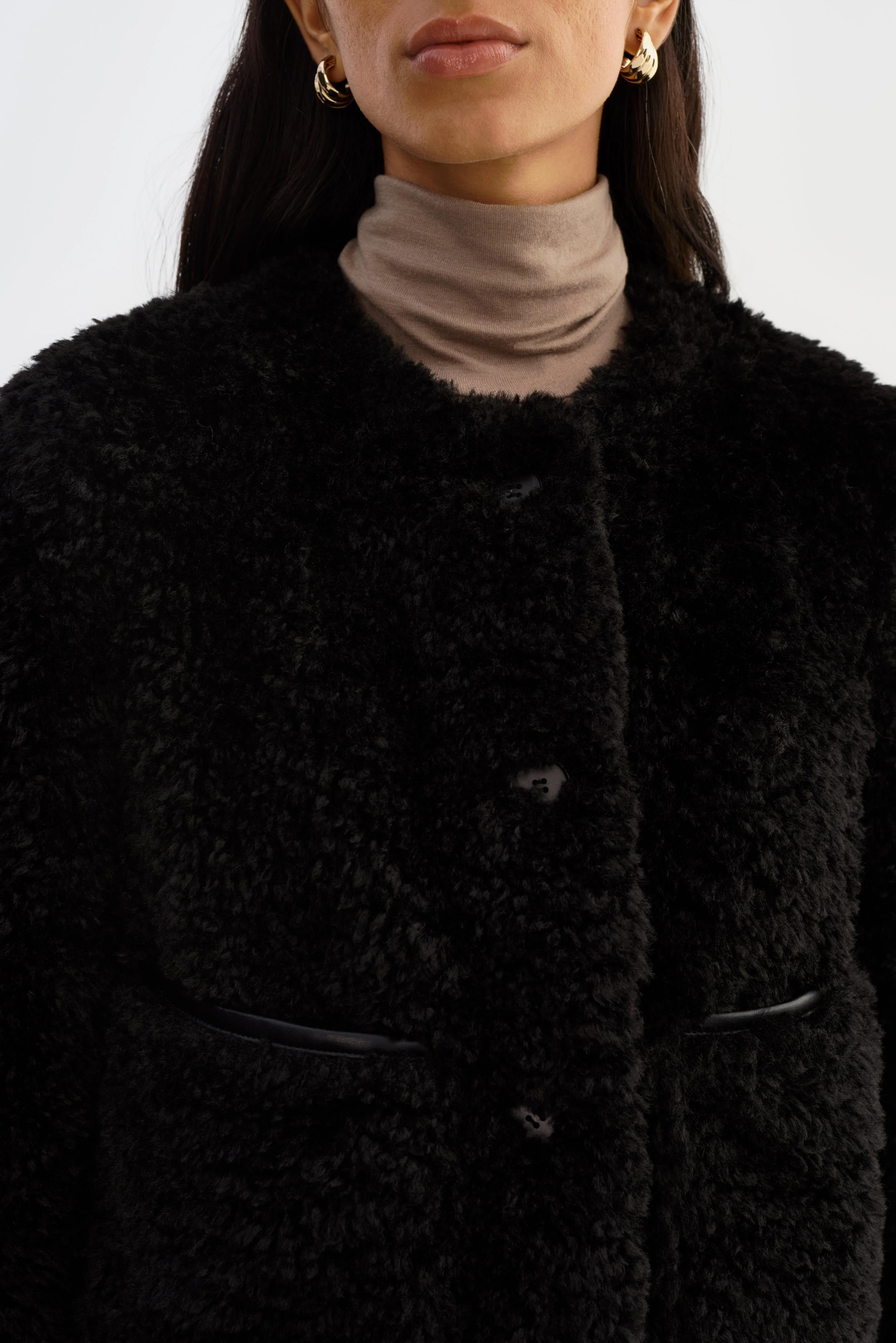 EMILIA | Sherpa Jacket sold by LAMARQUE product image thumbnail 4