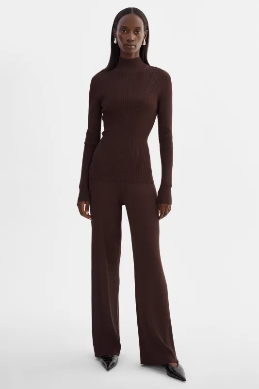 ESMA | Ribbed Knit Pants sold by LAMARQUE