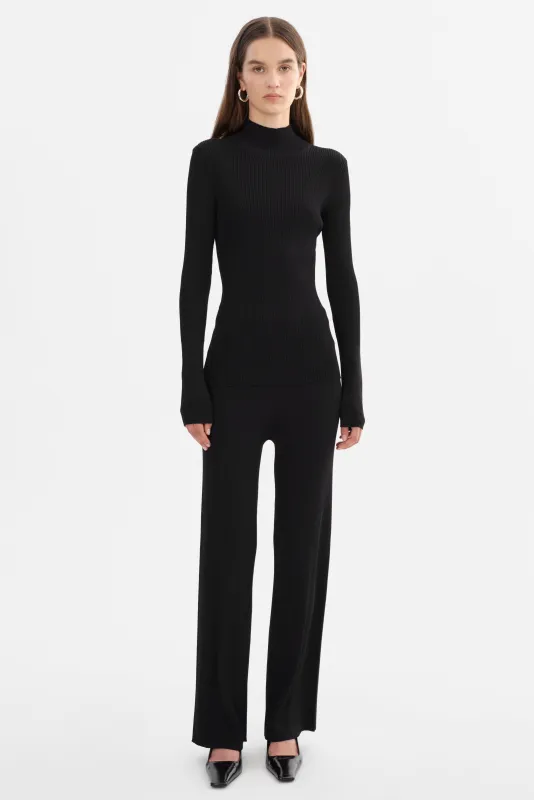 ESMA | Ribbed Knit Pants sold by LAMARQUE