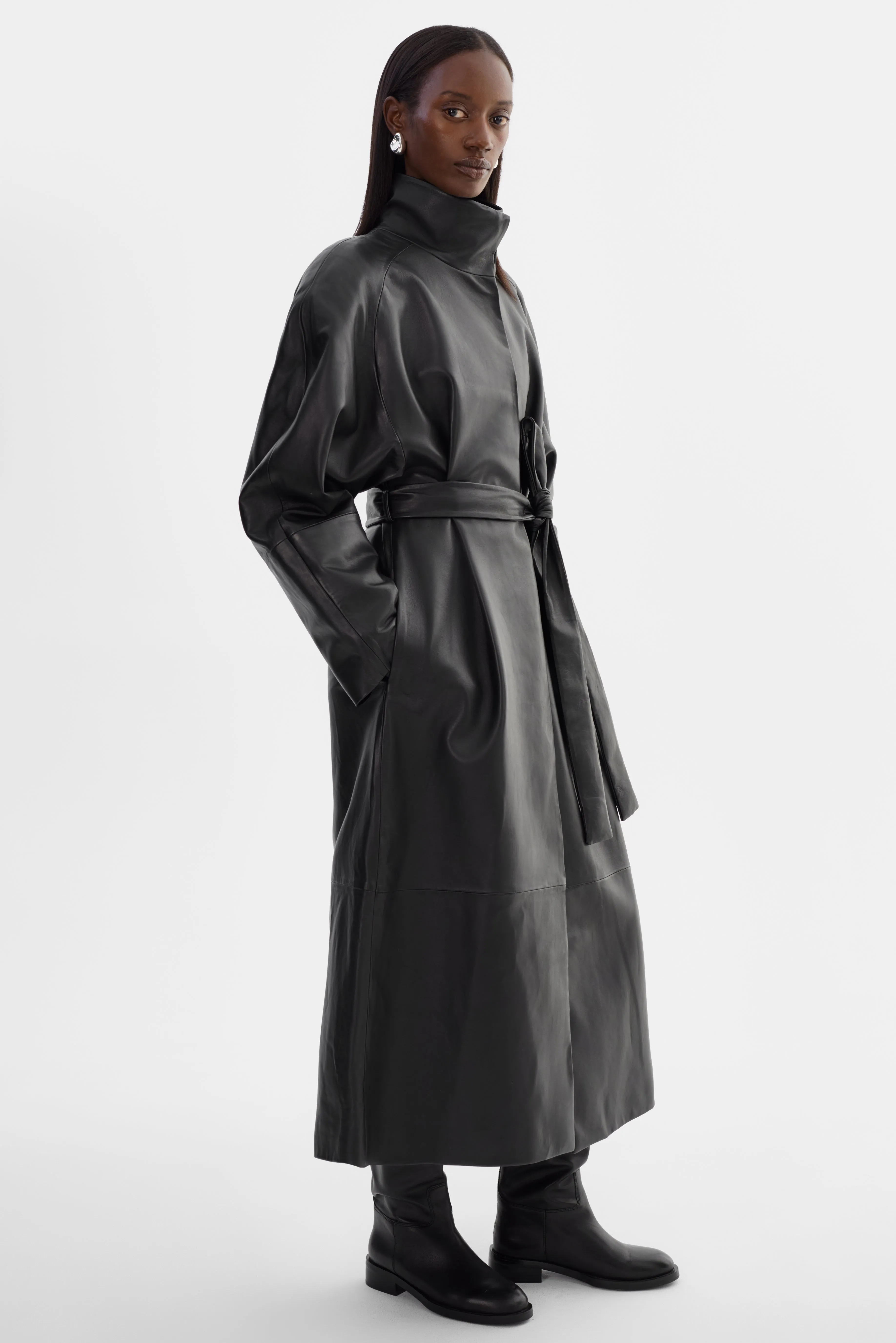 ALEXANDRA | Leather Coat sold by LAMARQUE product image thumbnail 5