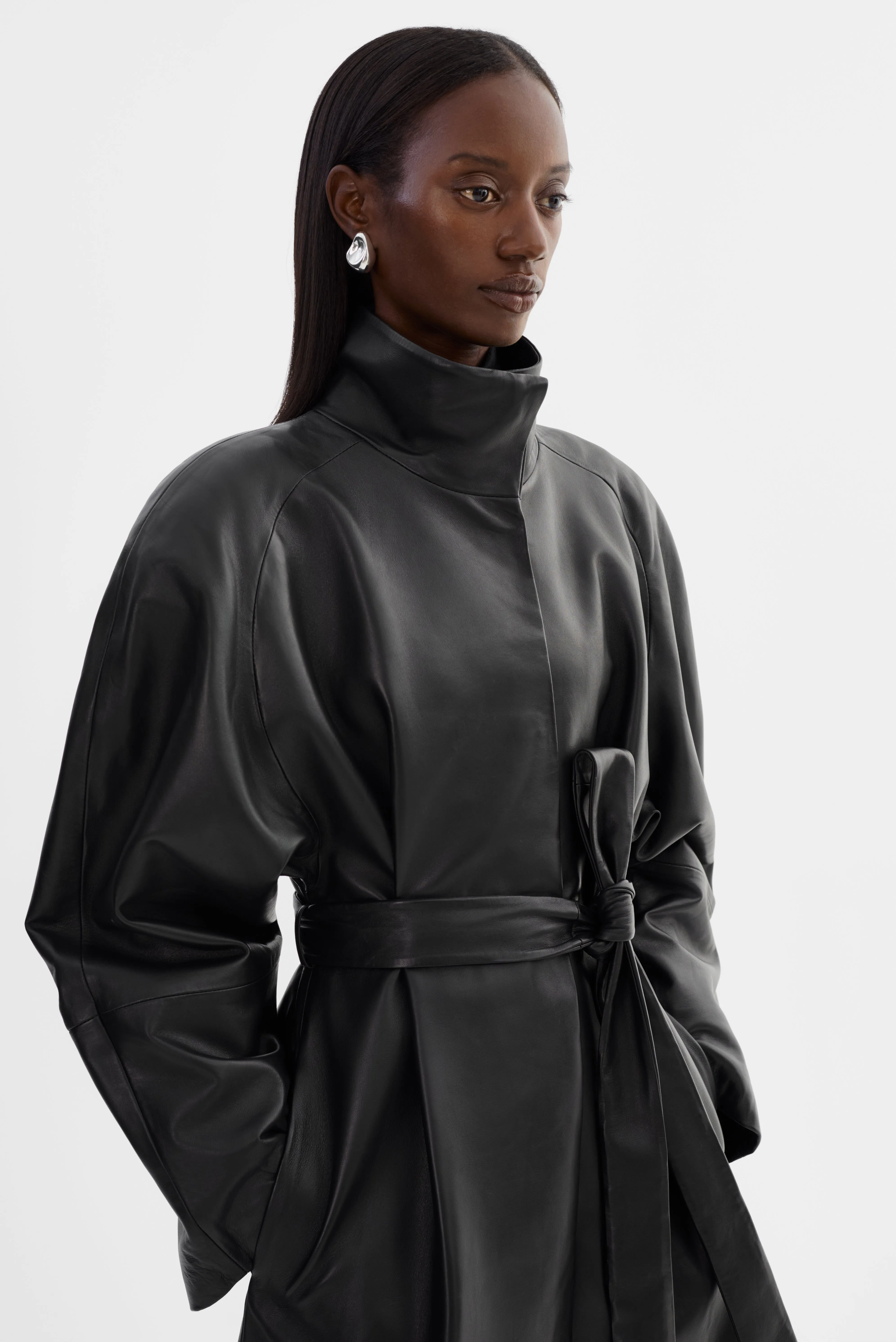 ALEXANDRA | Leather Coat sold by LAMARQUE product image thumbnail 3