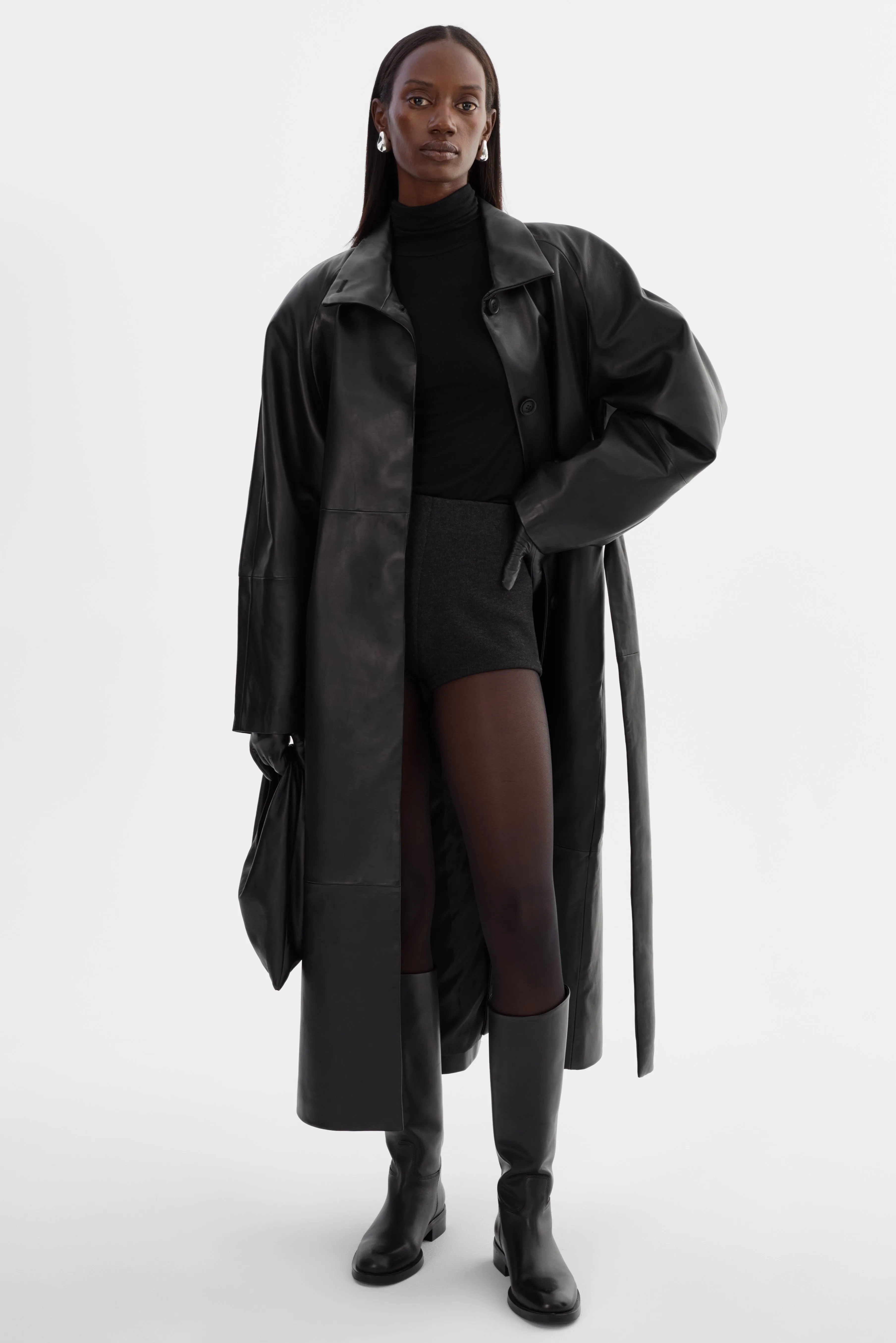 ALEXANDRA | Leather Coat sold by LAMARQUE product image thumbnail 2