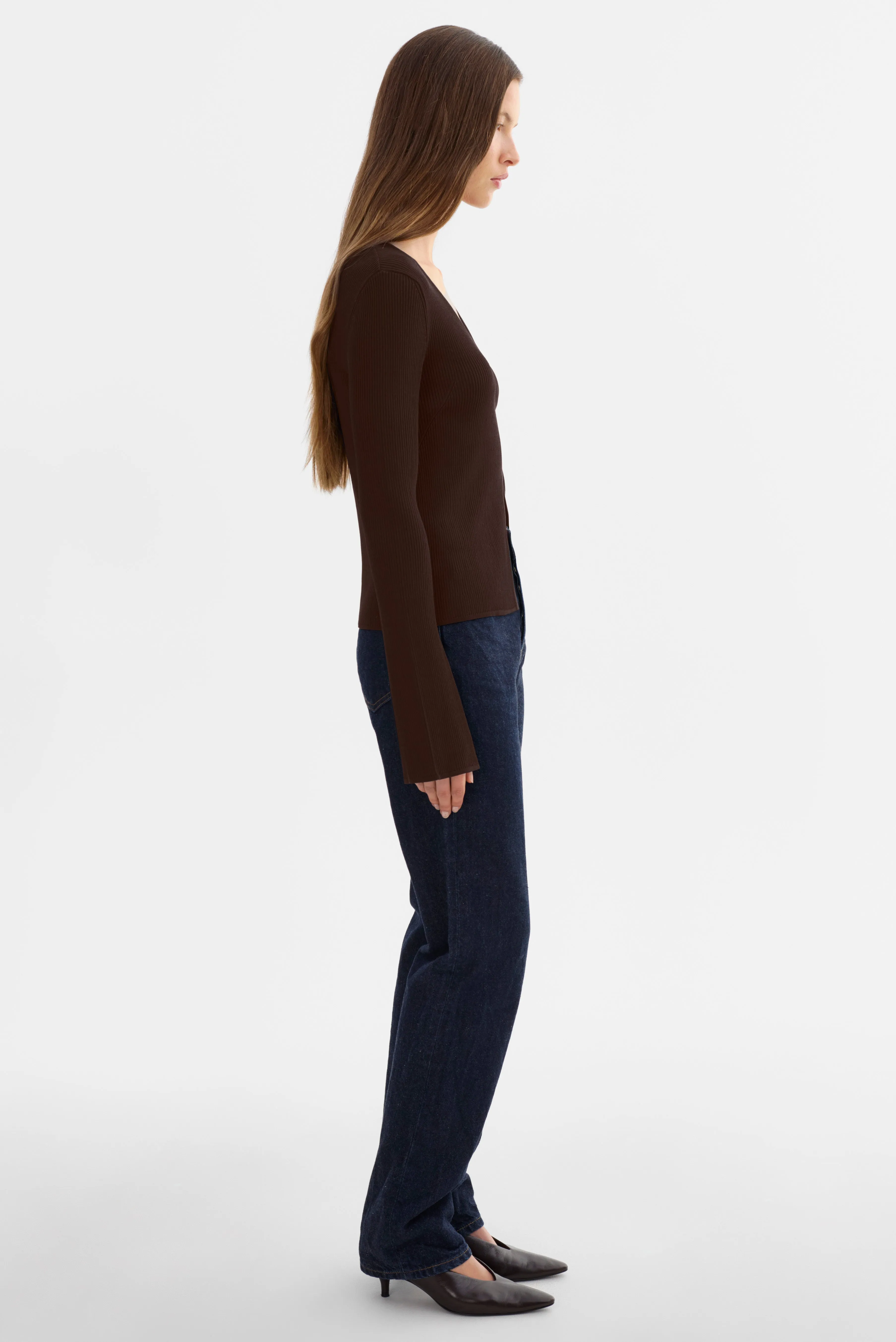 ARACELLI | Ribbed Knit Top sold by LAMARQUE product image thumbnail 5
