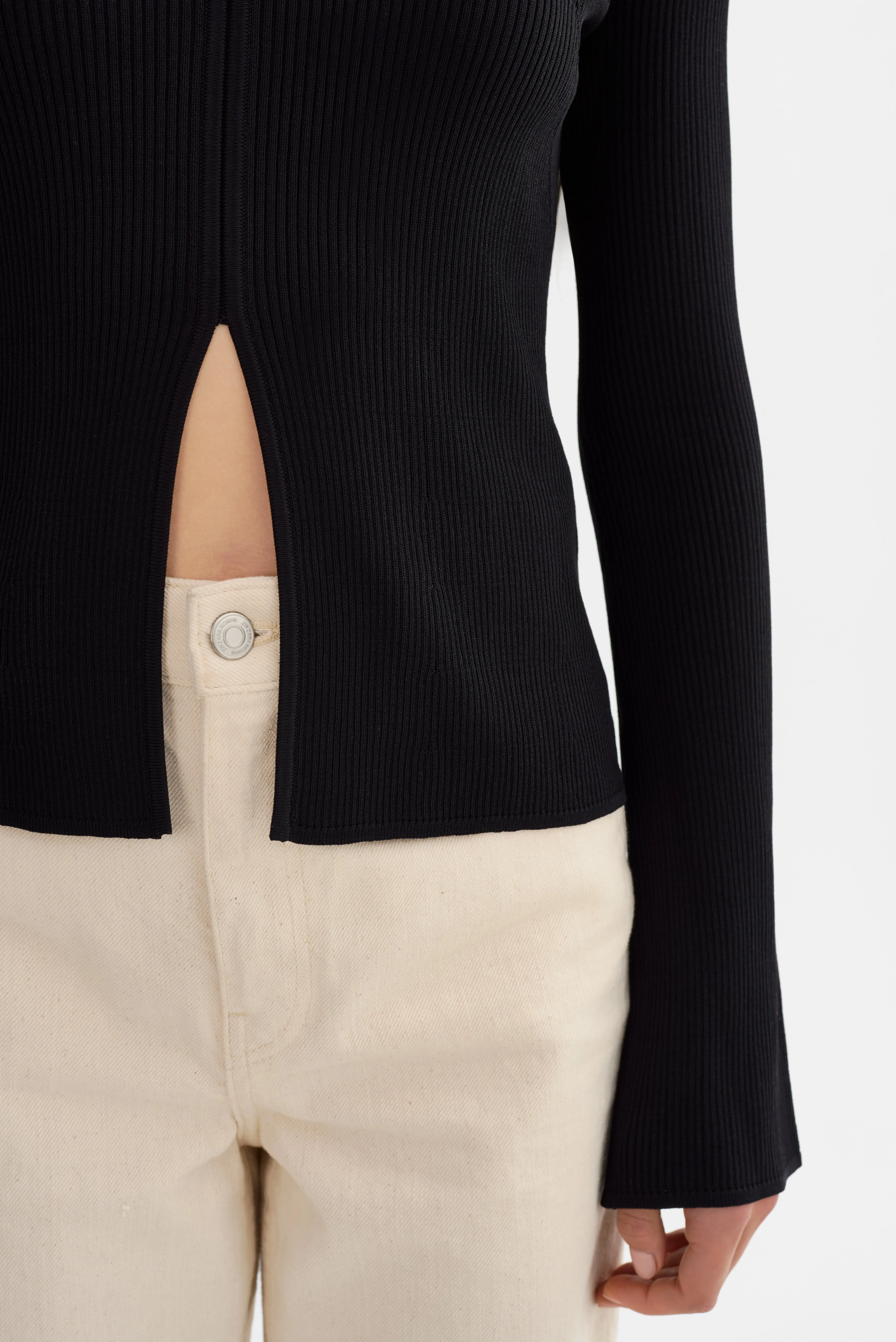 ARACELLI | Ribbed Knit Top sold by LAMARQUE product image thumbnail 4