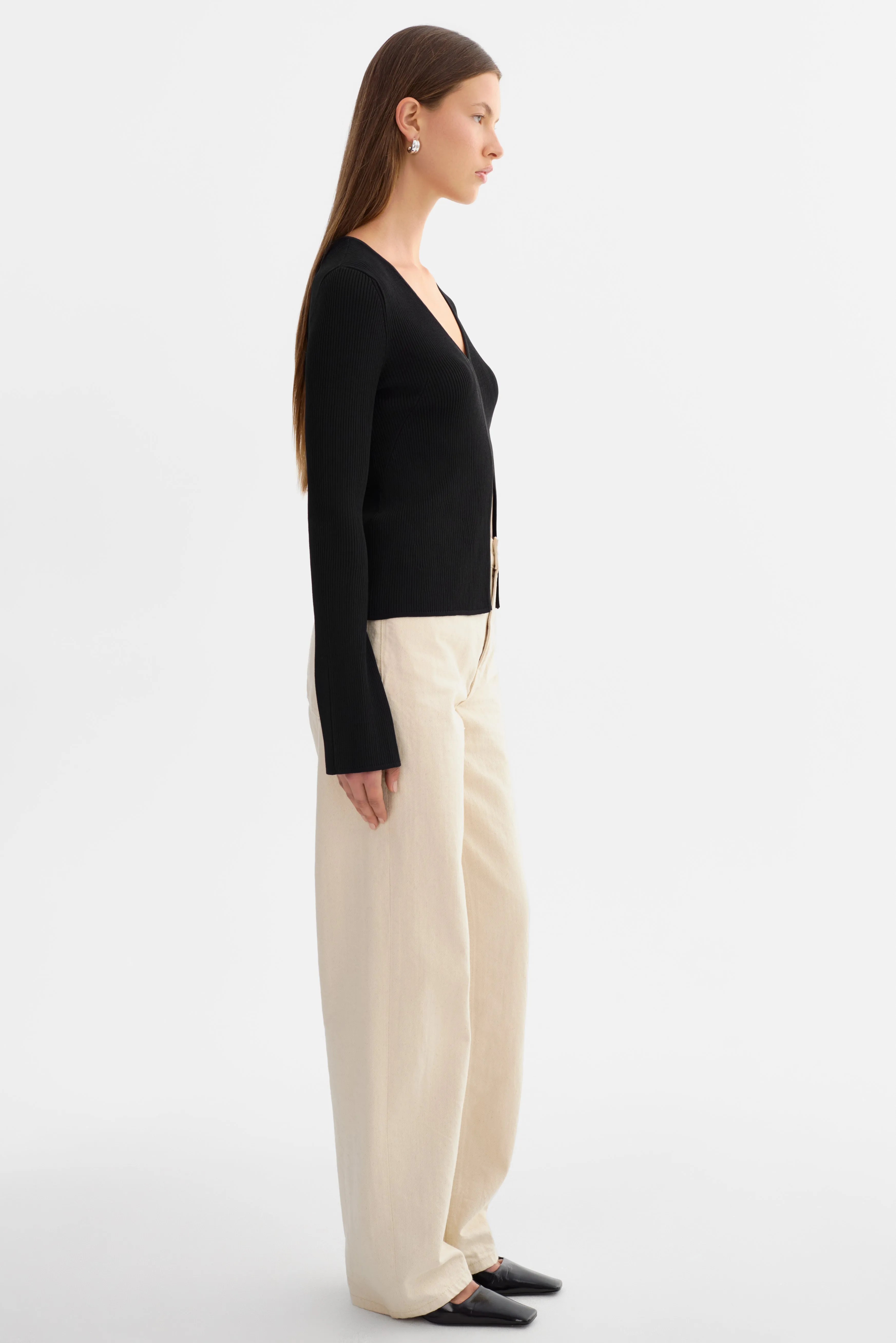 ARACELLI | Ribbed Knit Top sold by LAMARQUE product image thumbnail 5