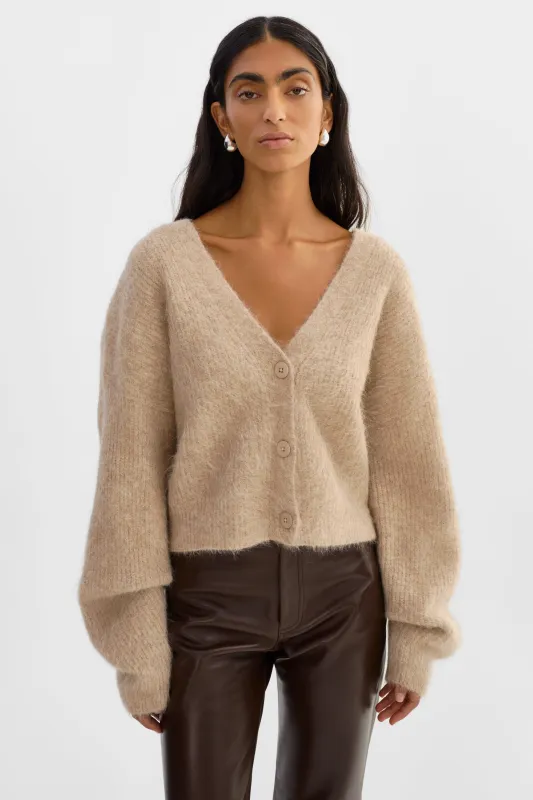 MINNIE | Knit Cardigan sold by La Marque