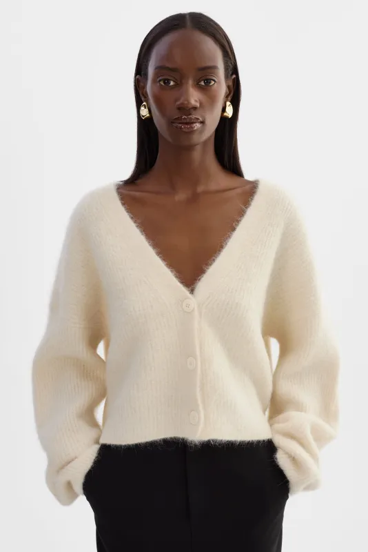 MINNIE | Knit Cardigan sold by La Marque