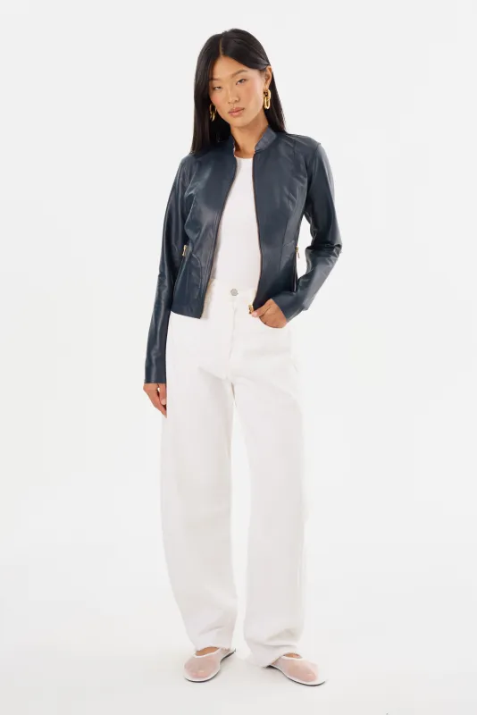 CHAPIN | Reversible Leather Bomber sold by LAMARQUE