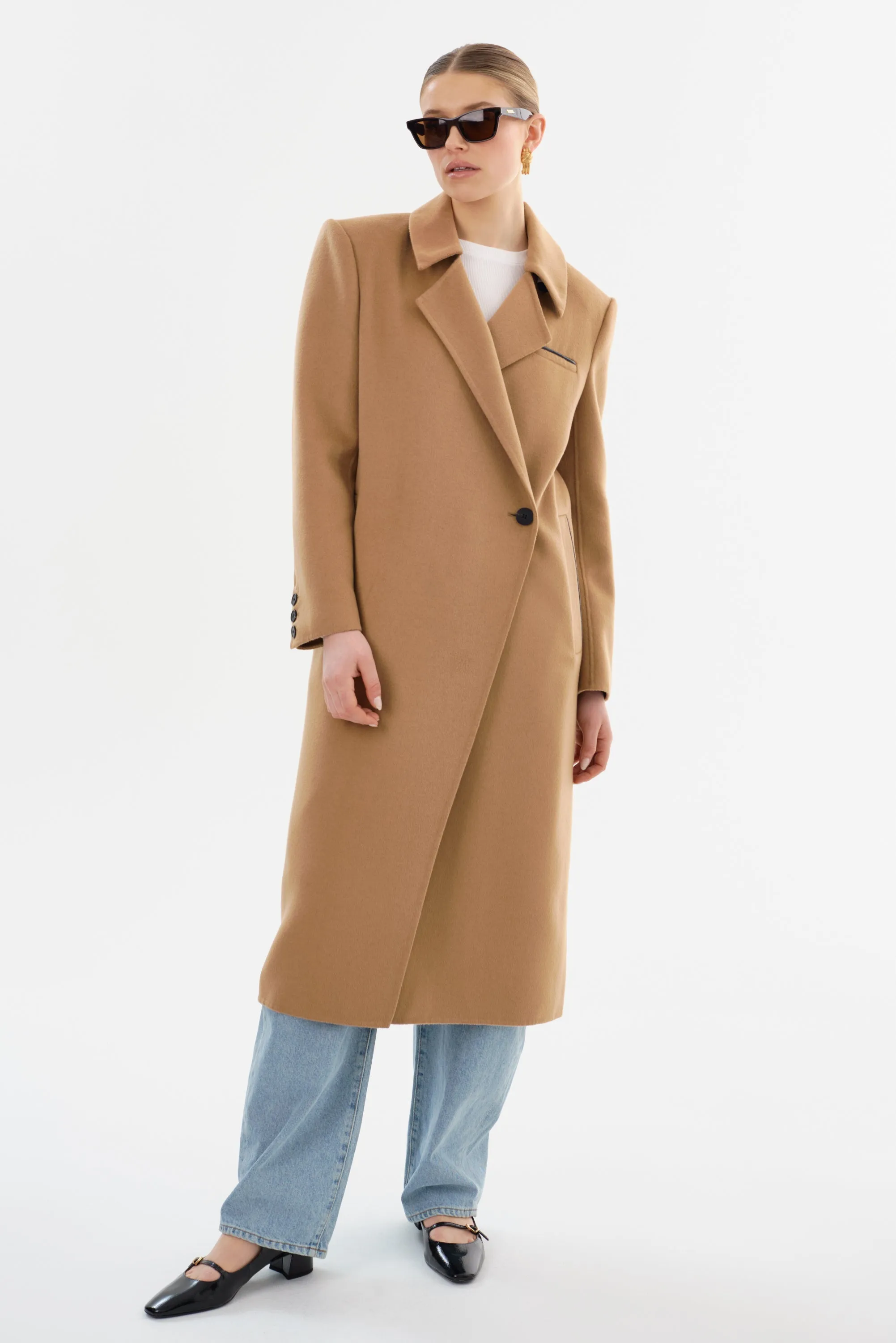 LORELEI | Double Face Wool Coat sold by La Marque